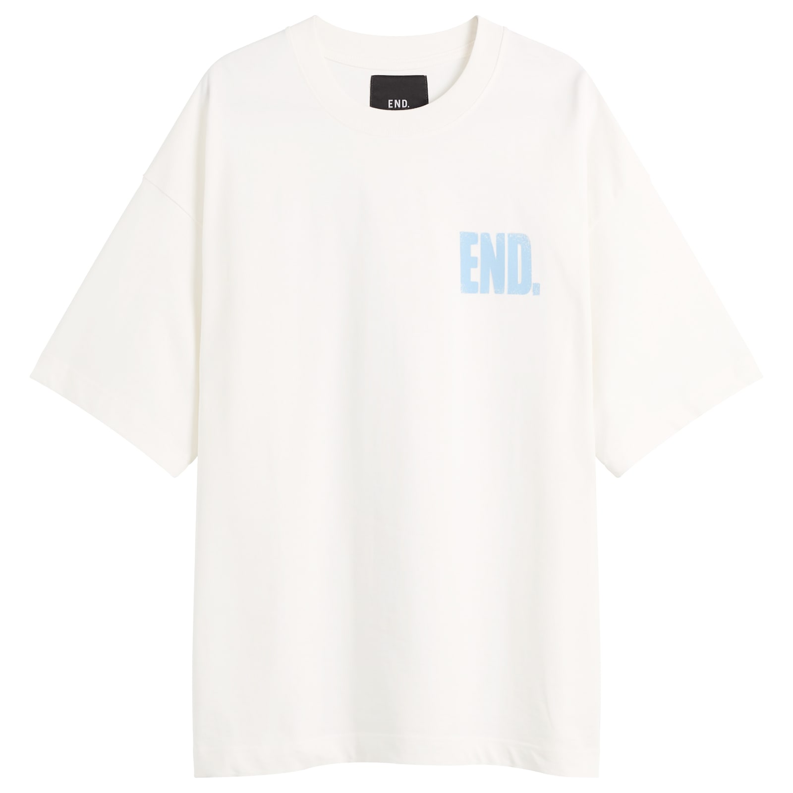END. Milano Creed T-Shirt in Ecru, Size X-Large