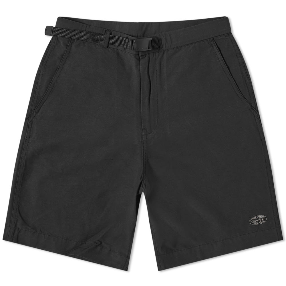 Snow Peak Light Mountain Cloth Short Black | END. (KR)