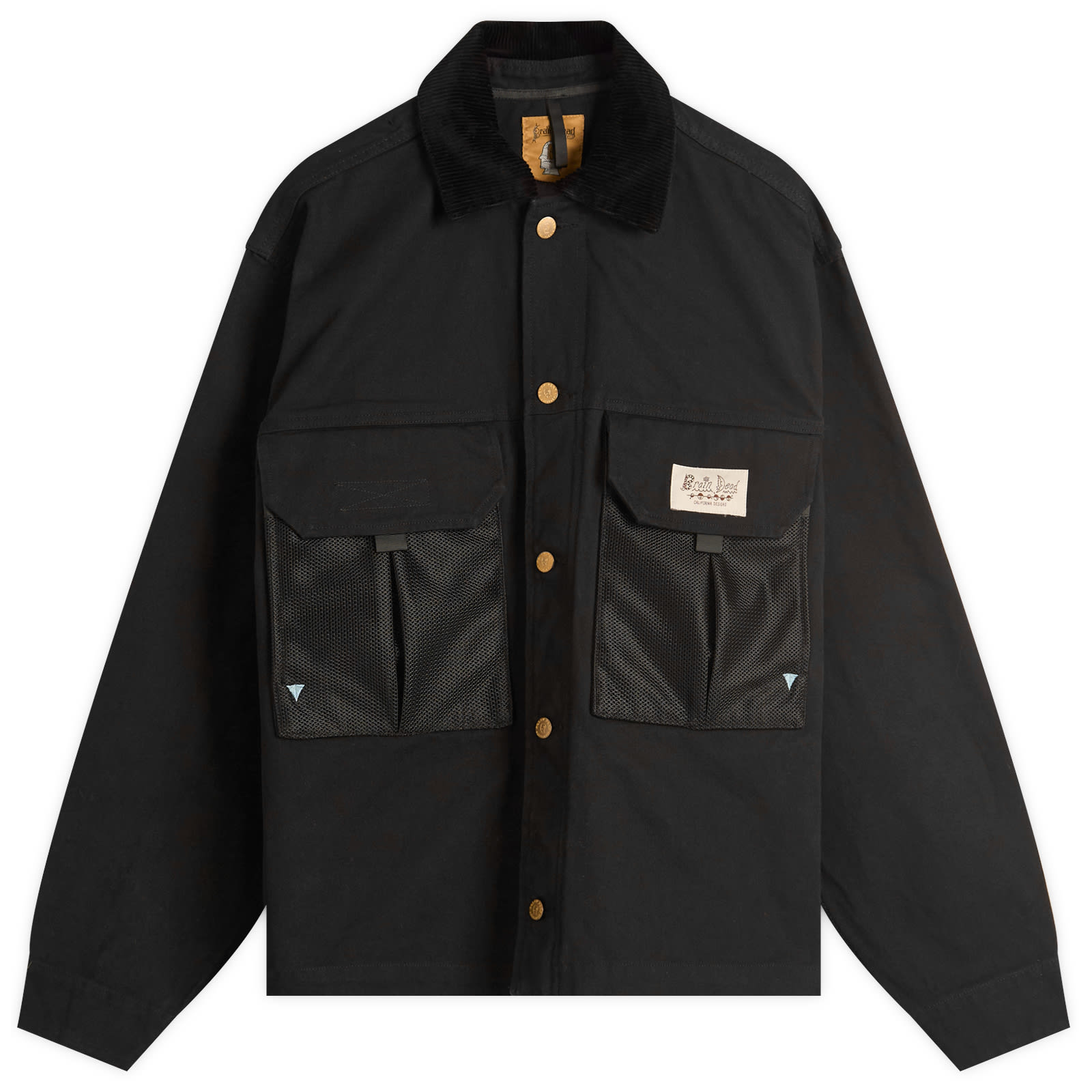 braindead　Cropped Chore　チョアジャケット Brain Dead Cropped Chore Jacket | Black | FARFETCH UK