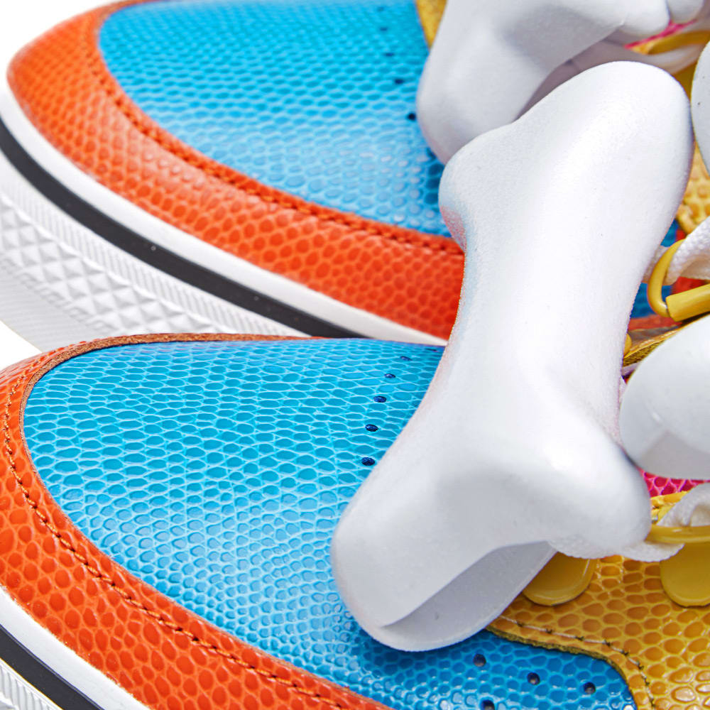 Adidas ObyO x Jeremy Scott Bones Fade Gold & Solar Blue | END.