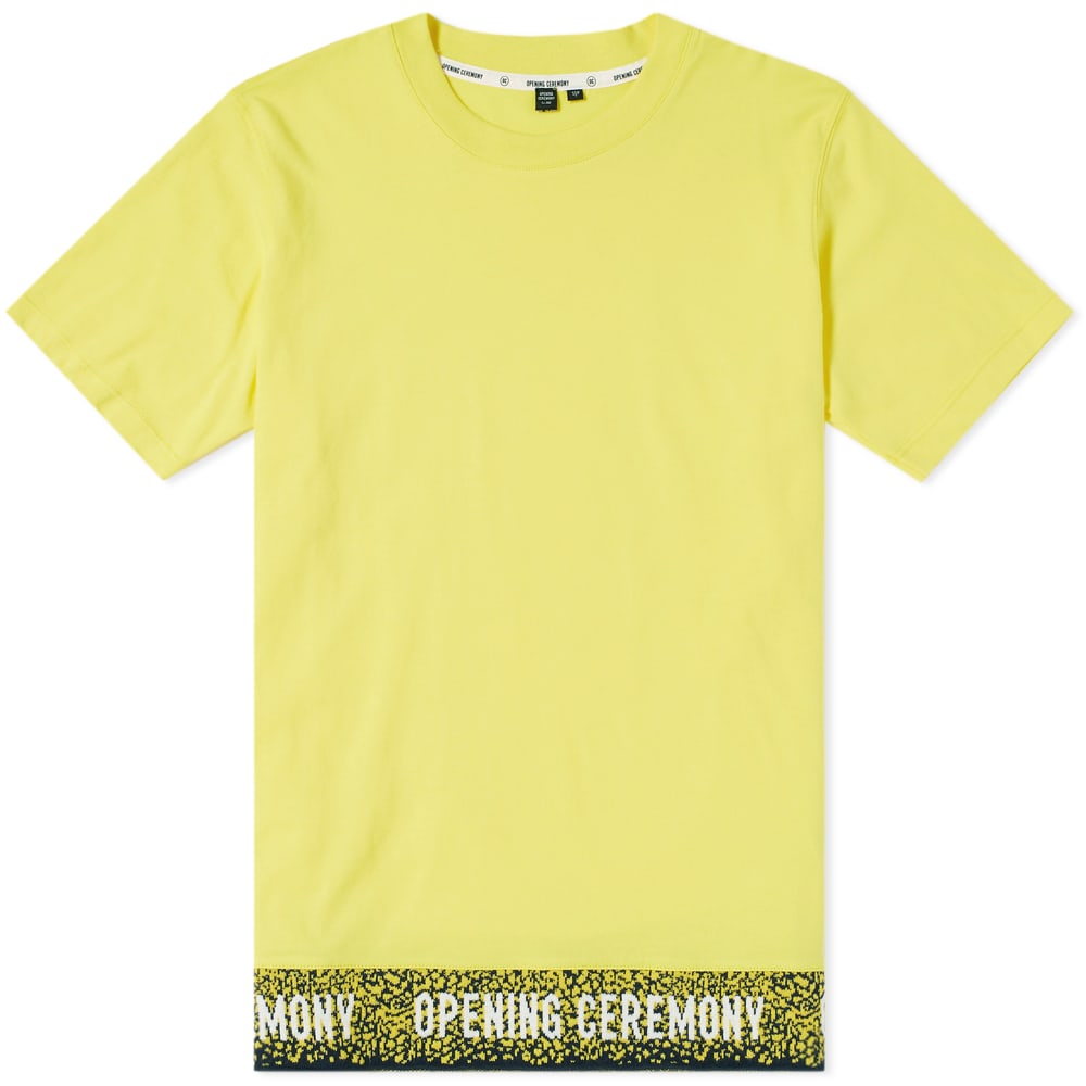 OPENING CEREMONY Opening Ceremony OC Elastic Logo Tee,S18TBP22063-73026