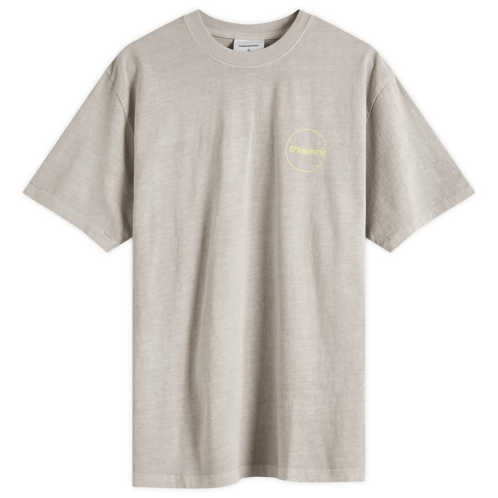 ★thisisneverthat★ CLogo Tee Grey TN250TTSST04GRY thisisneverthat - C-Logo T-Shirt in Grey – Stoy