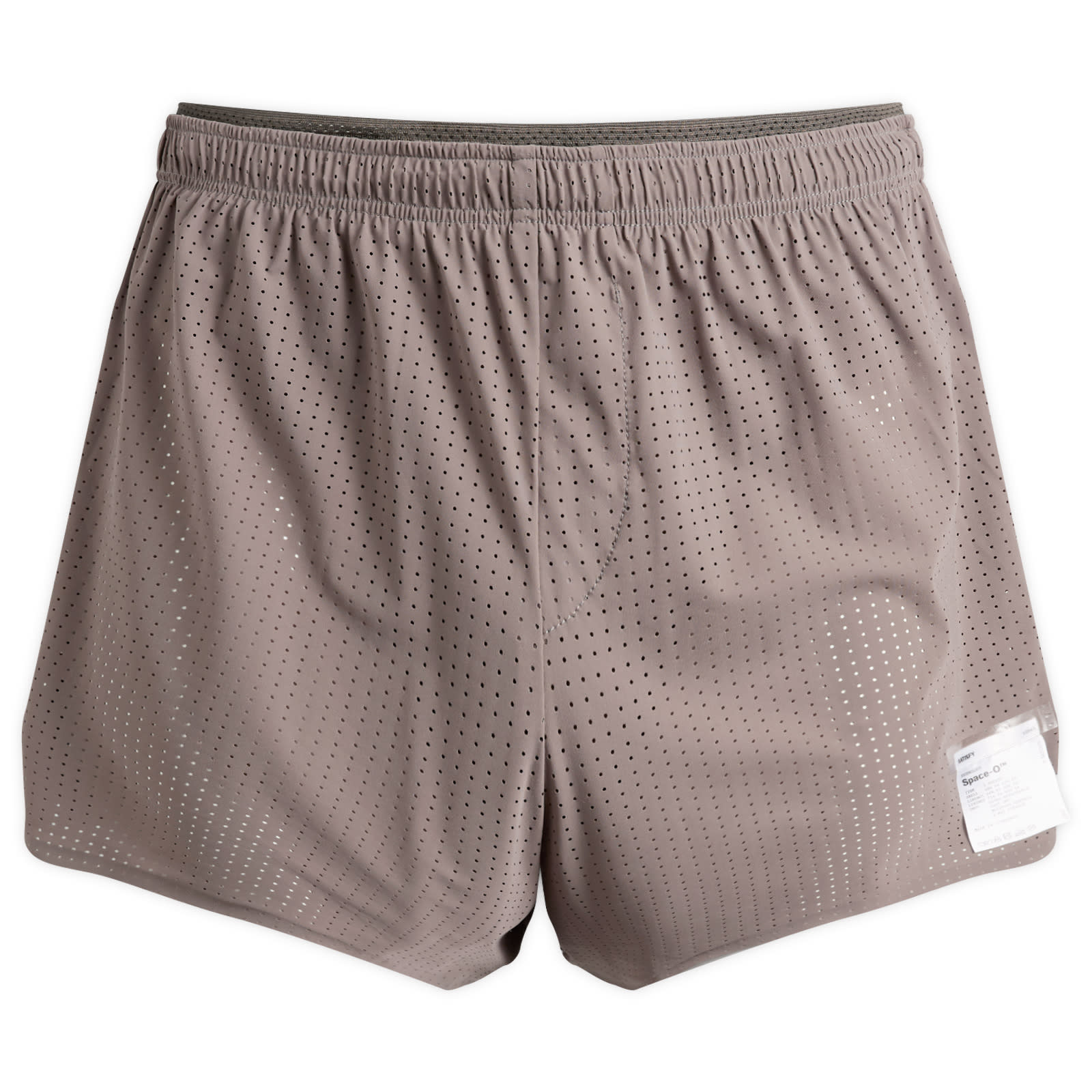 SATISFY — Satisfy Men's Space-O 5 shorts in Falcon, Size X-Large