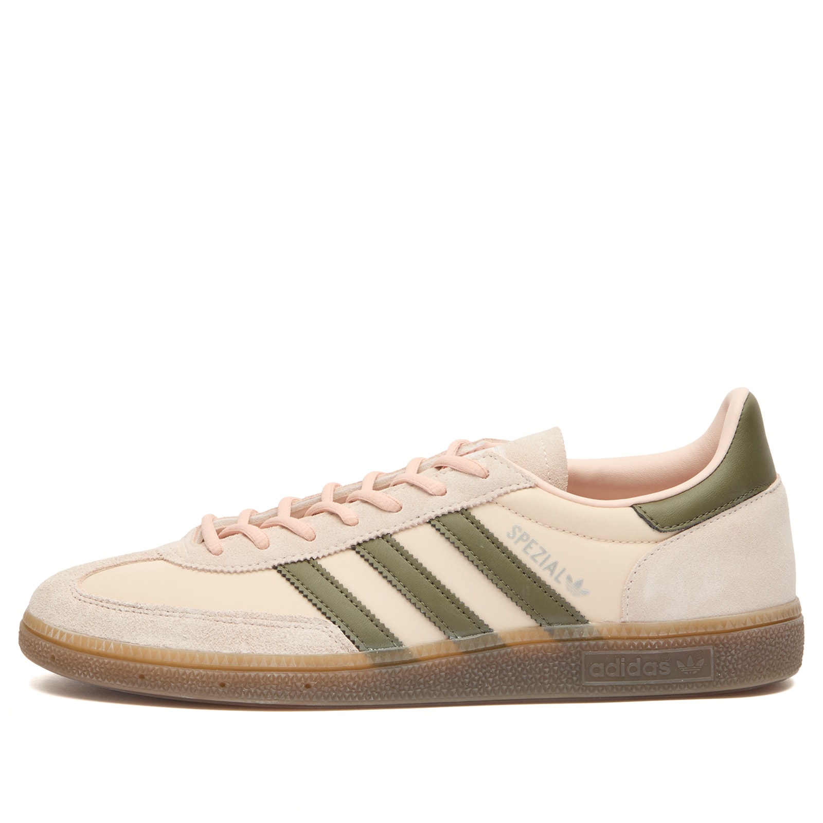 adidas tobacco cream Size 10.0 Gruen 'Cream Bliss' The faux suede upper adds a plush feel adidas Tobacco Cream White/Wonder White