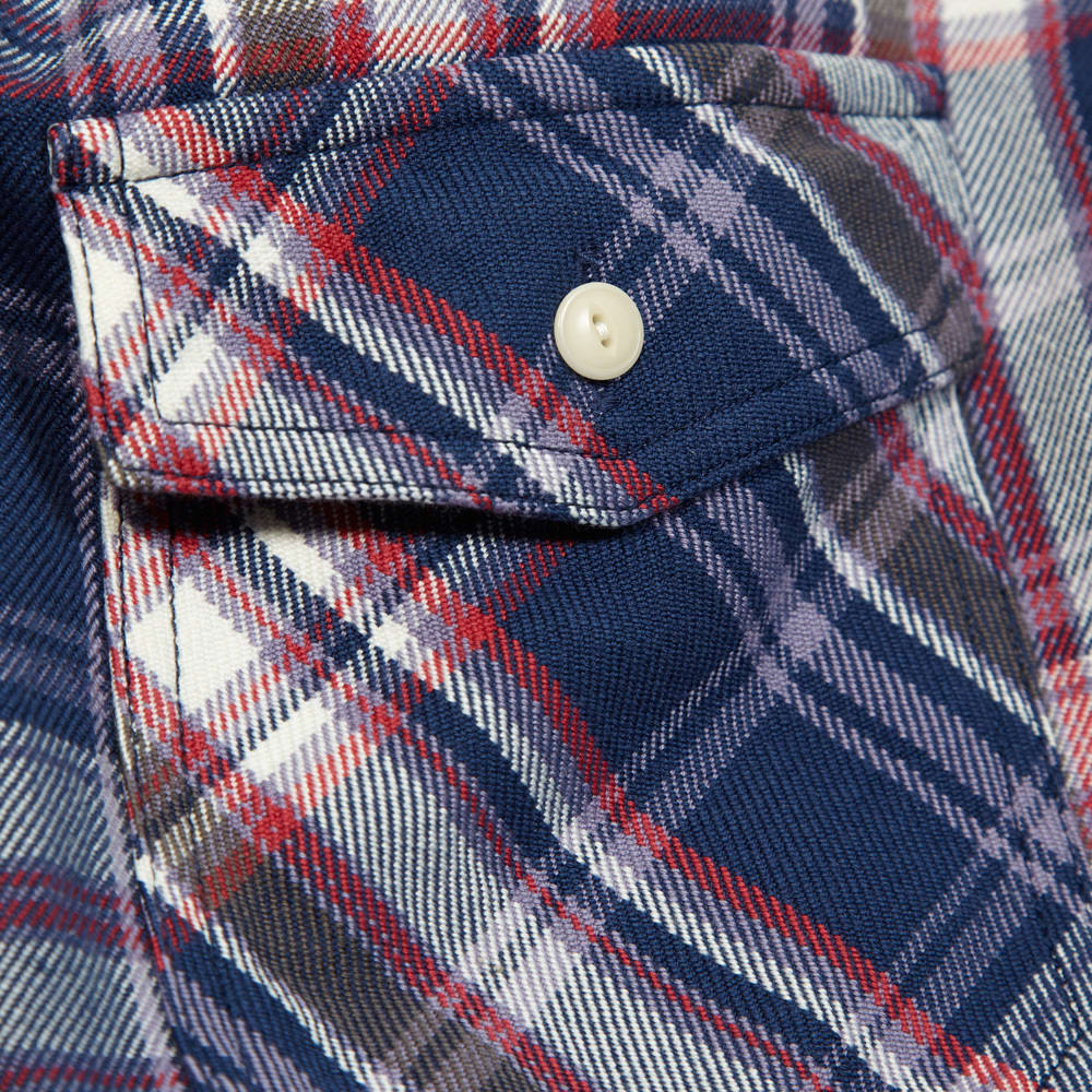 Visvim Black Elk Flannel Giza Shirt