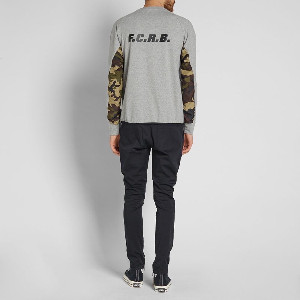 F.C Real Bristol Side Panel Crew Sweat Grey | END. (FR)