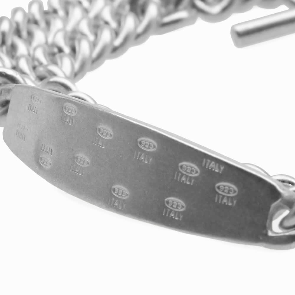 Maison Margiela 11 ID Ring Bracelet Silver | END. (US)