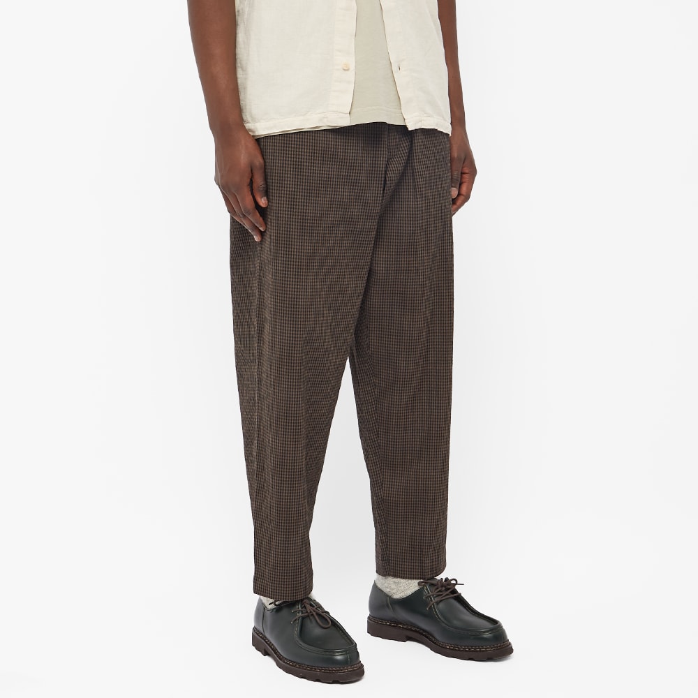 YMC Checked Alva Skate Pant Brown 