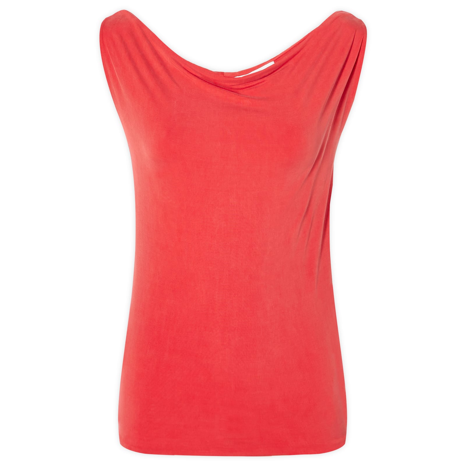 Peachy Den Kylie Cupro Top Tomato END. (US)