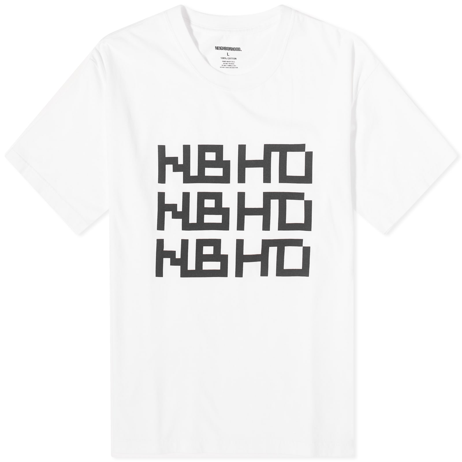 neighborhood-nh-6-t-shirt-white-end-gb