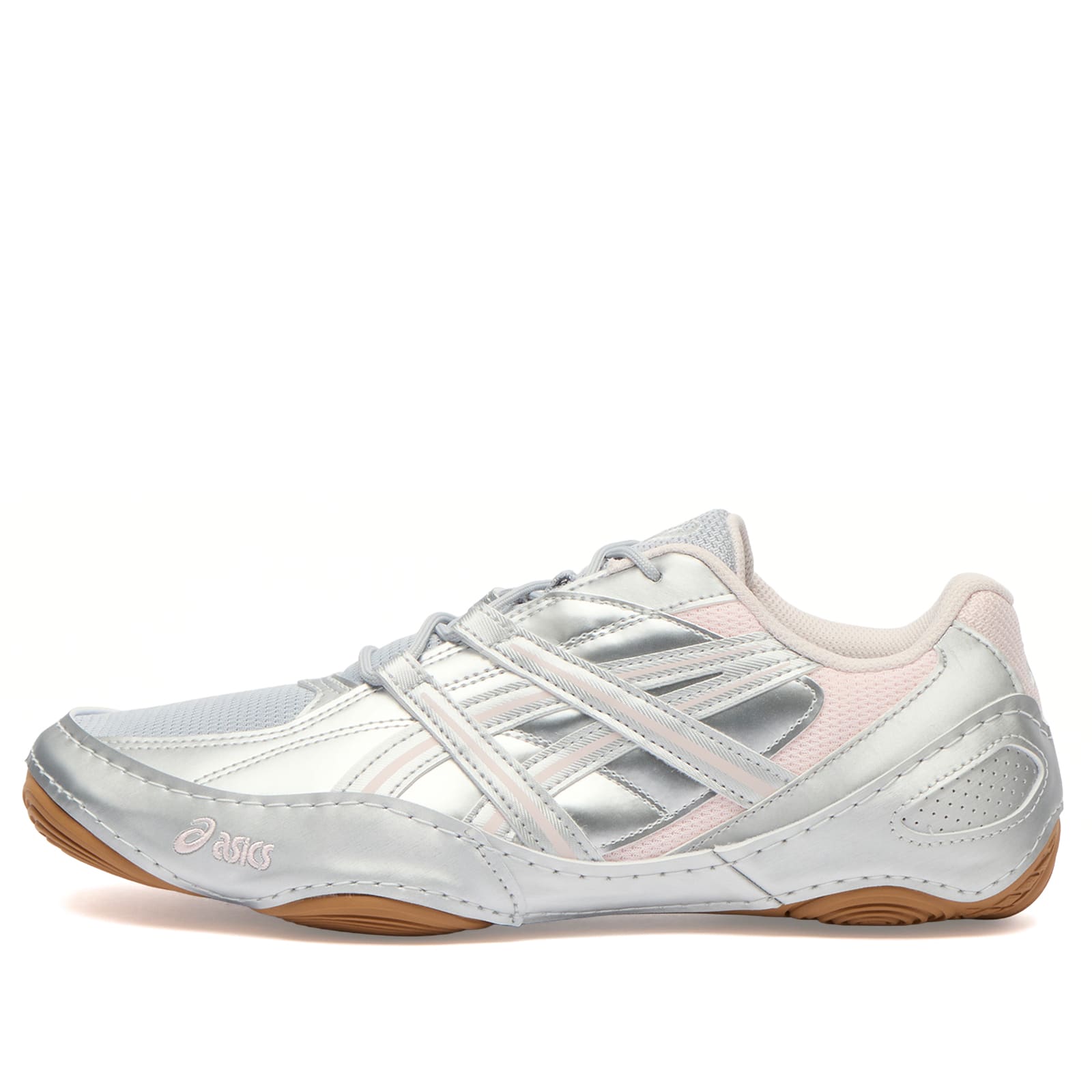 Asics Women's HYPERSYNC Sneaker in Piedmont Grey/Pink Cloud, Size UK 3 