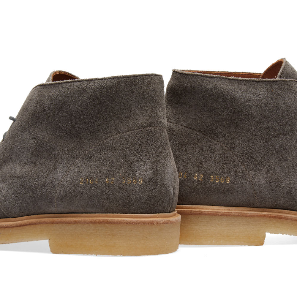 common projects chukka suede