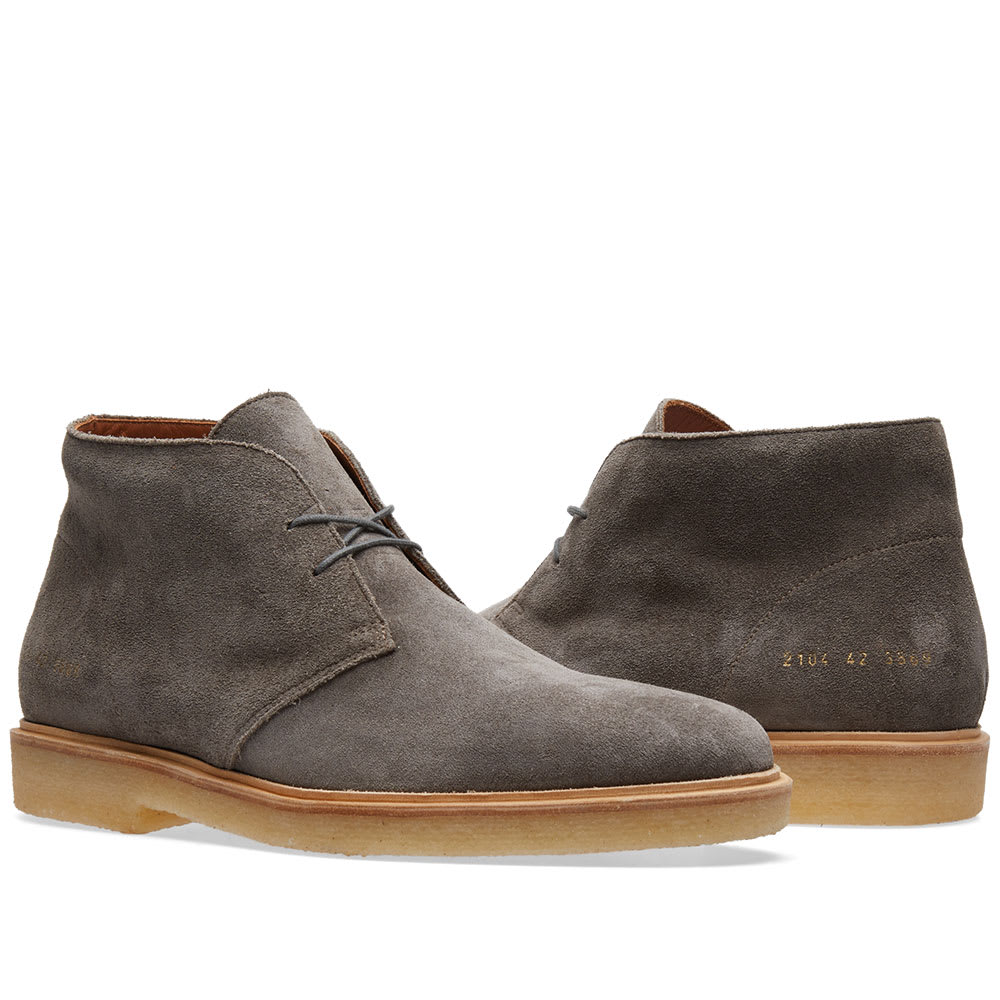 common projects chukka suede