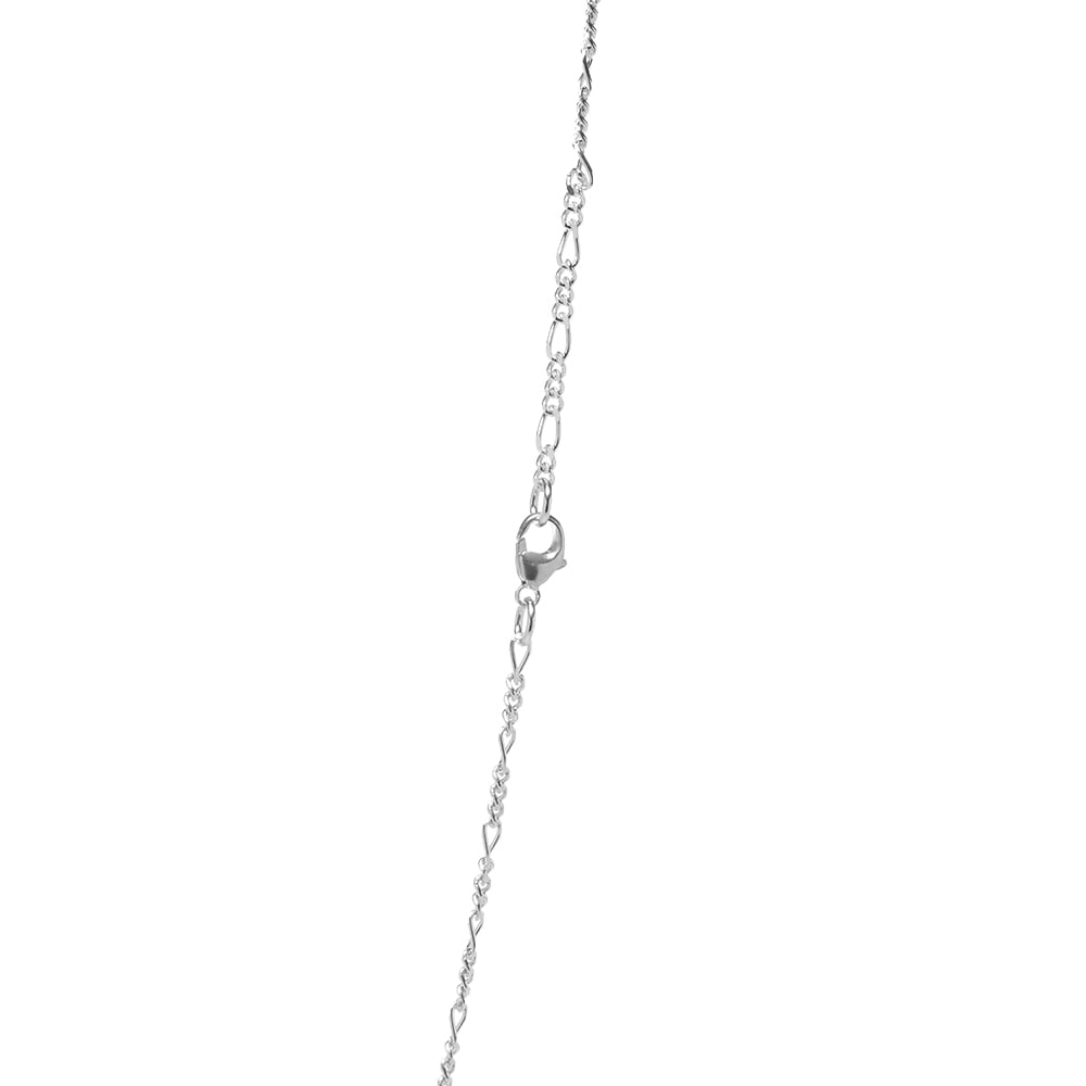 Maple Figaro Chain 60cm Silver | END 