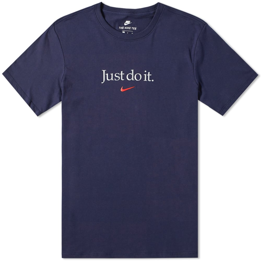 just do it t shirt red