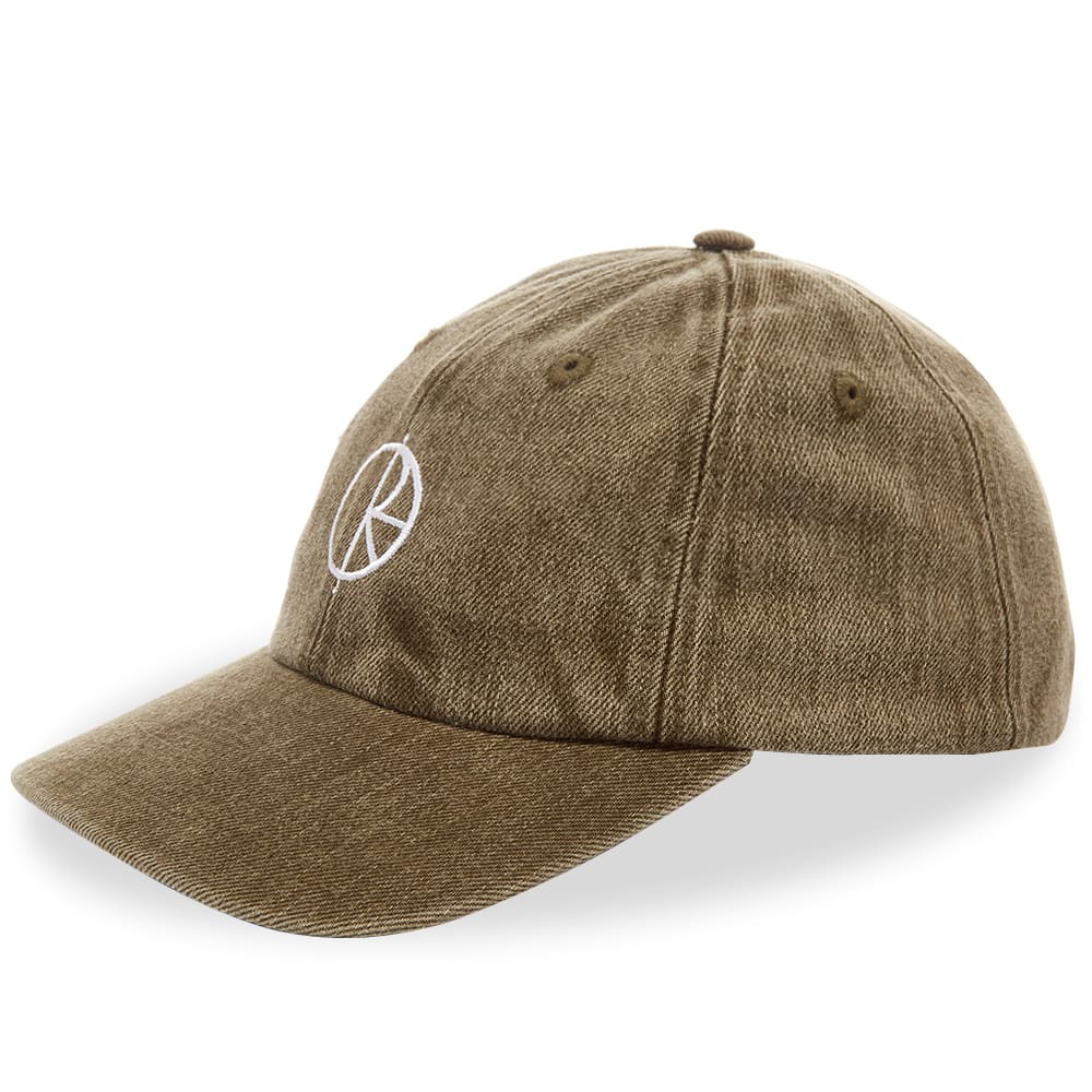 Ready to skate into your accessory rotation, this army green take on Polar Skate Co.’s denim cap will add the finishing touch to any look. Featuring a rough ‘n’ ready acid-wash outer, the city-ready style is signed off with the skatewear brand’s credentials to the front and back.  
 
100% Cotton 
6-Panels 
Curved Brim 
Embroidered Eyelets 
Embroidered Branding 
Adjustable Back Tab