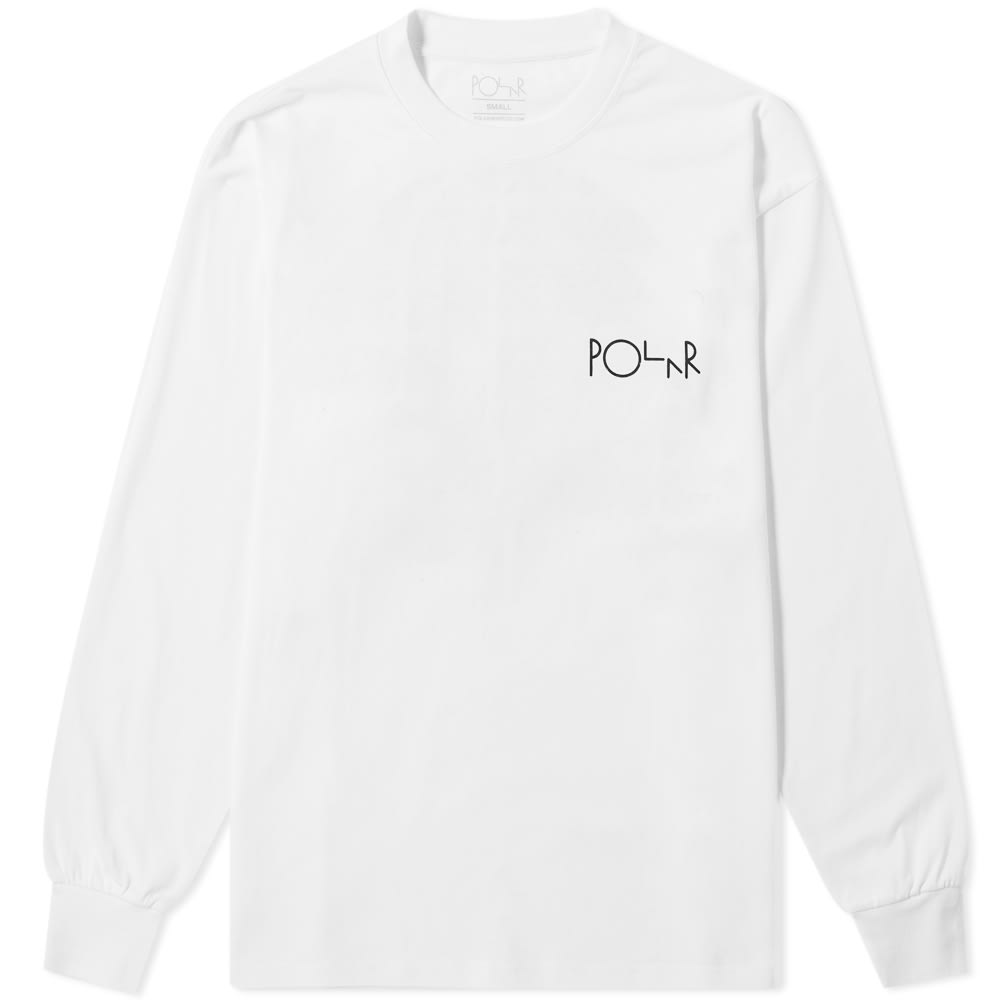 Continuing to marry Malmö’s skate scene with influences from art and culture, Pontus Alv and the Polar Skate Co. team present this long-sleeved tee. Created by the founder himself, a circular ‘Klez’ graphic taken from one of Alv’s early skate films titled ‘The Strongest of the Strange’ decorates the back, whilst the brand’s moniker sits to the chest to subtly complete the look. 
 
100% Cotton 
Printed Branding 
Ribbed Trims