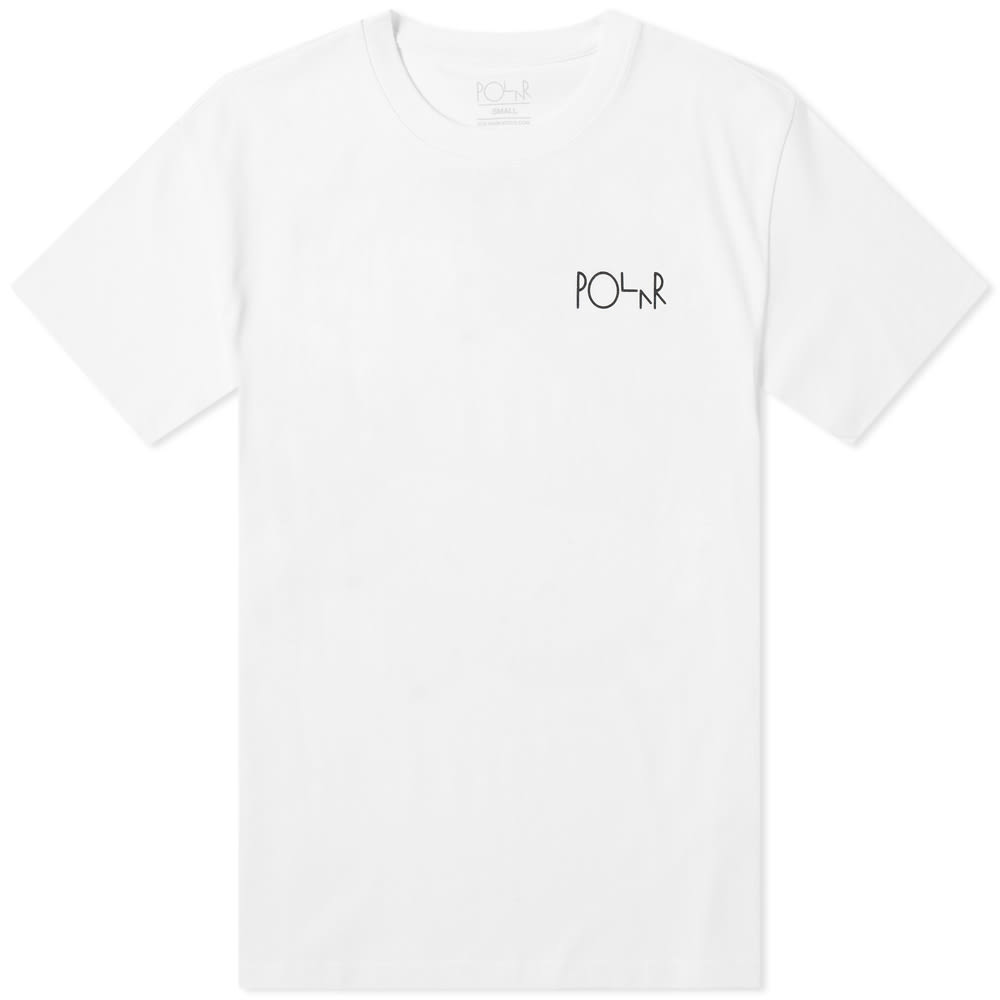 With a unique approach to skatewear, Scandinavian brand Polar Skate Co. present this graphic-heavy long-sleeved tee. Perfect for everyday wear, the pullover style is boldly printed to the back with an image captured from one of Pontus Alv’s early skating films titled ‘The Strongest of the Strange’. 
 
100% Cotton 
Printed Branding 
Ribbed Trims