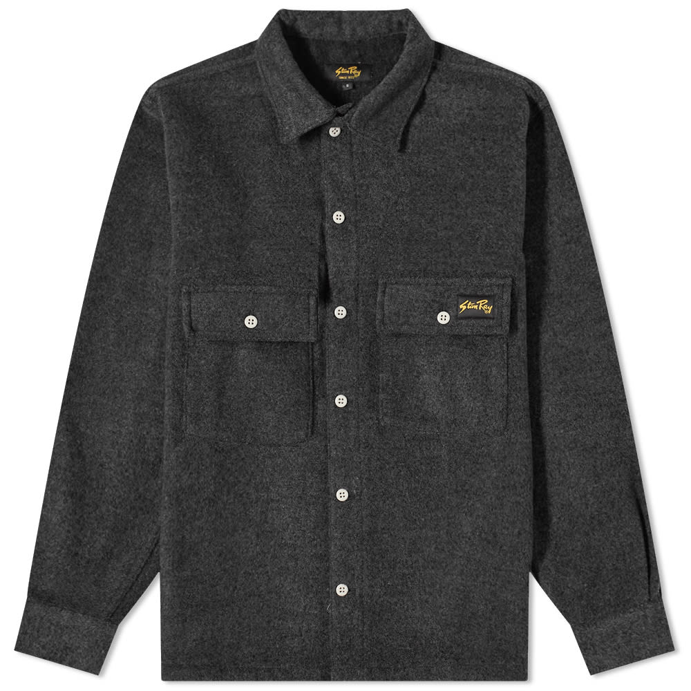 Stan Ray Cpo Overshirt Mid Grey Wool END. (UK)