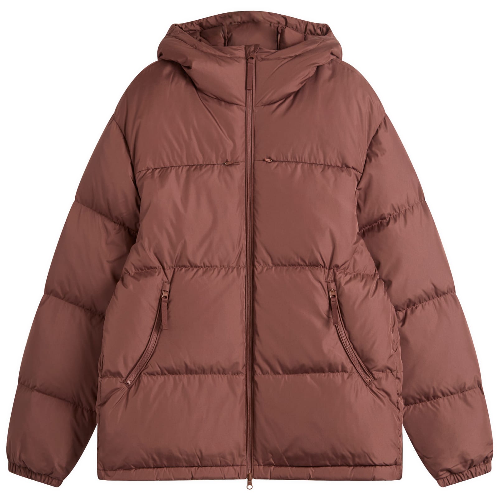 Hiking Patrol — Hiking Patrol Men's Element Down Jacket in Maroon, Size Medium