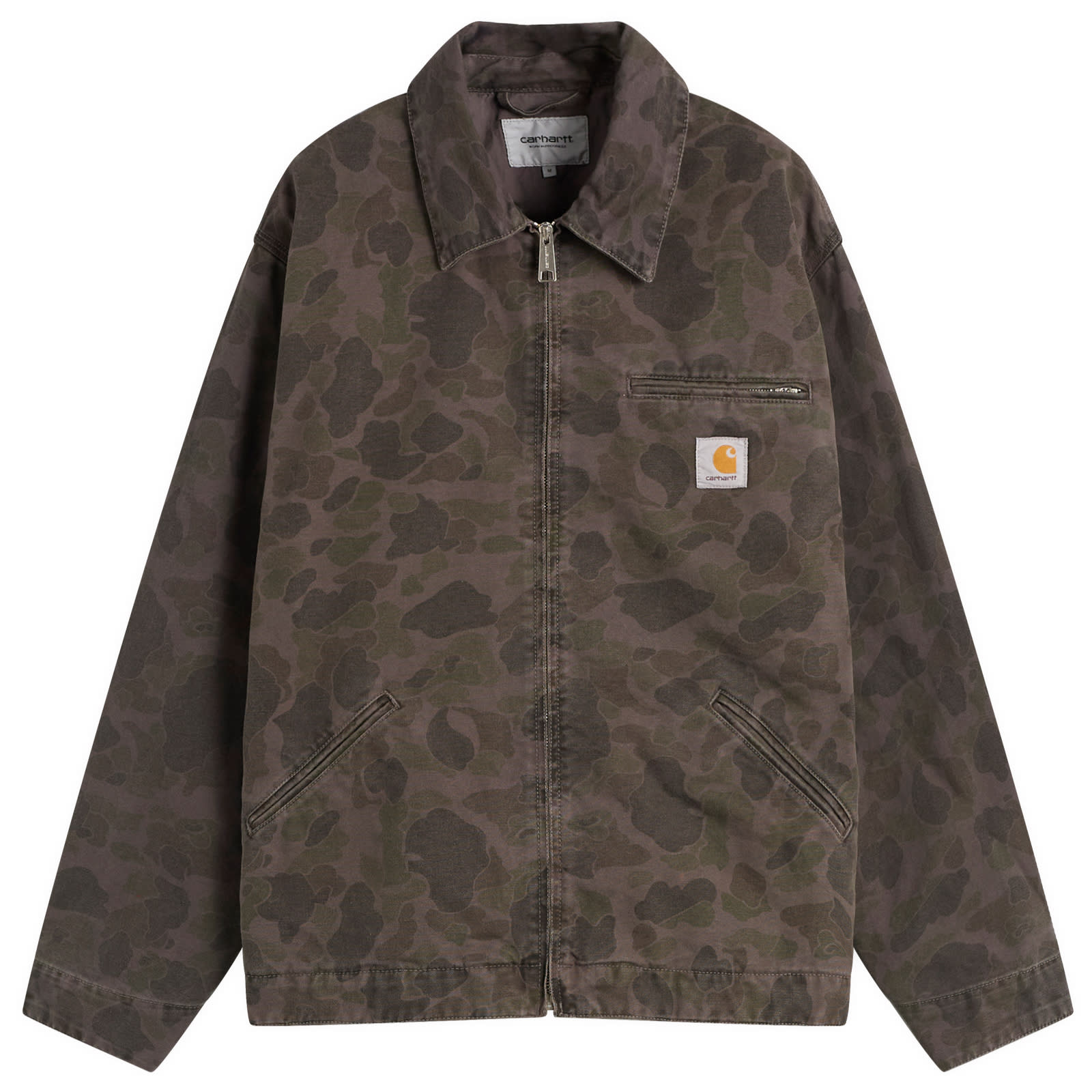 ジャケット・アウター Carhartt Detroit Jacket Duck Green Camo Carhartt WIP Duck Detroit Jacket | Green | FARFETCH ID
