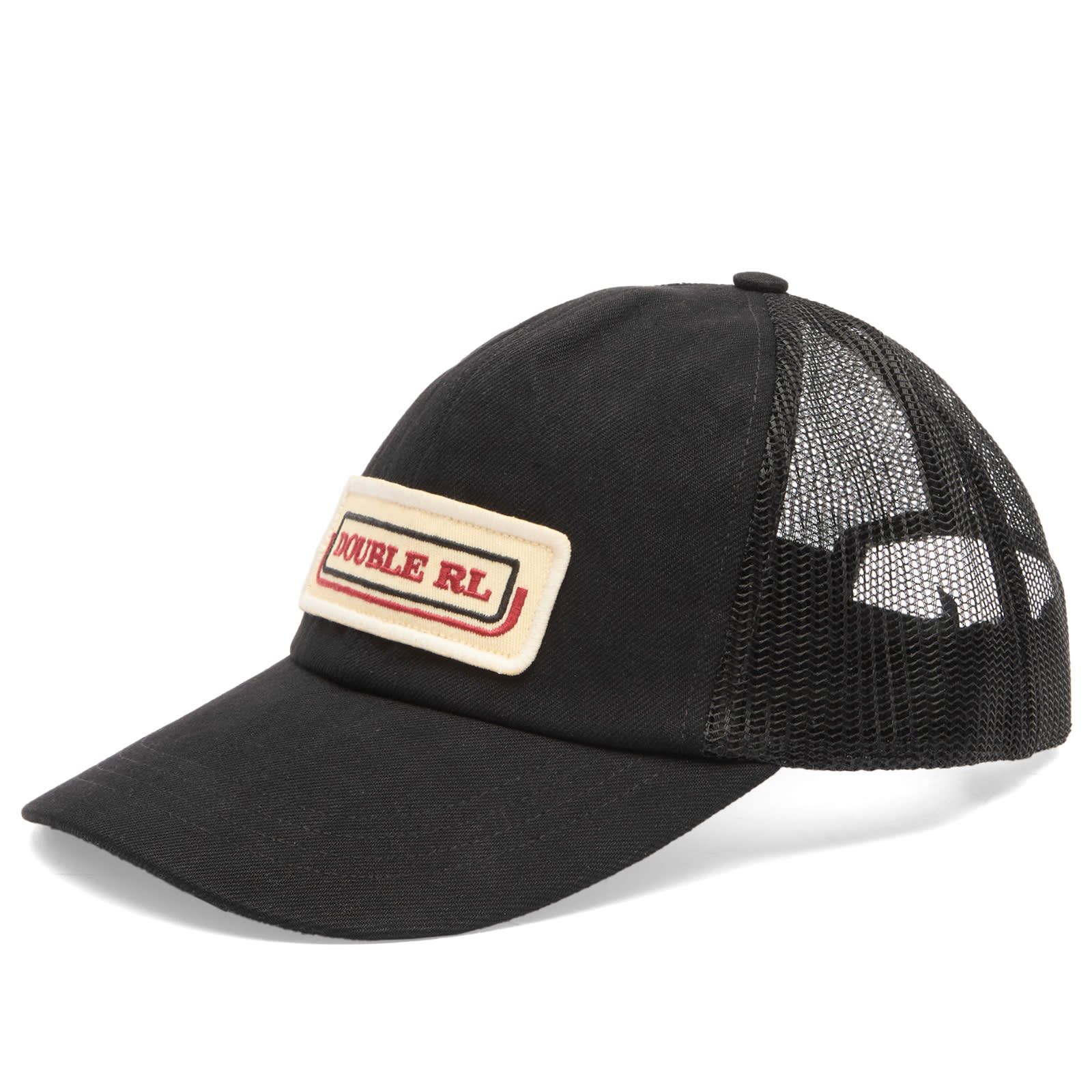 RRL Mesh Trucker Cap Black (TW)
