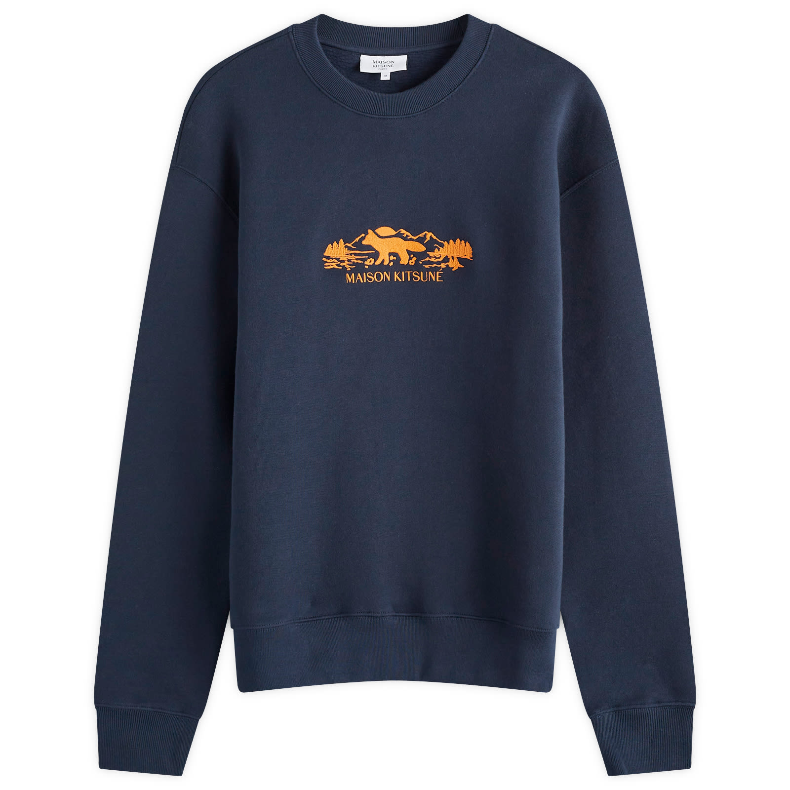 【MAISON KITSUNE】アウトドア プロフィール フォックス Navy MAISON KITSUNE】アウトドア プロフィール フォックス Navy