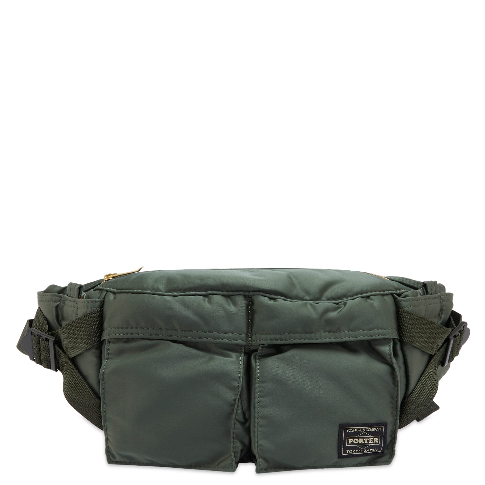 Porter-Yoshida & Co. Tanker Waist Bag - Small Sage Green