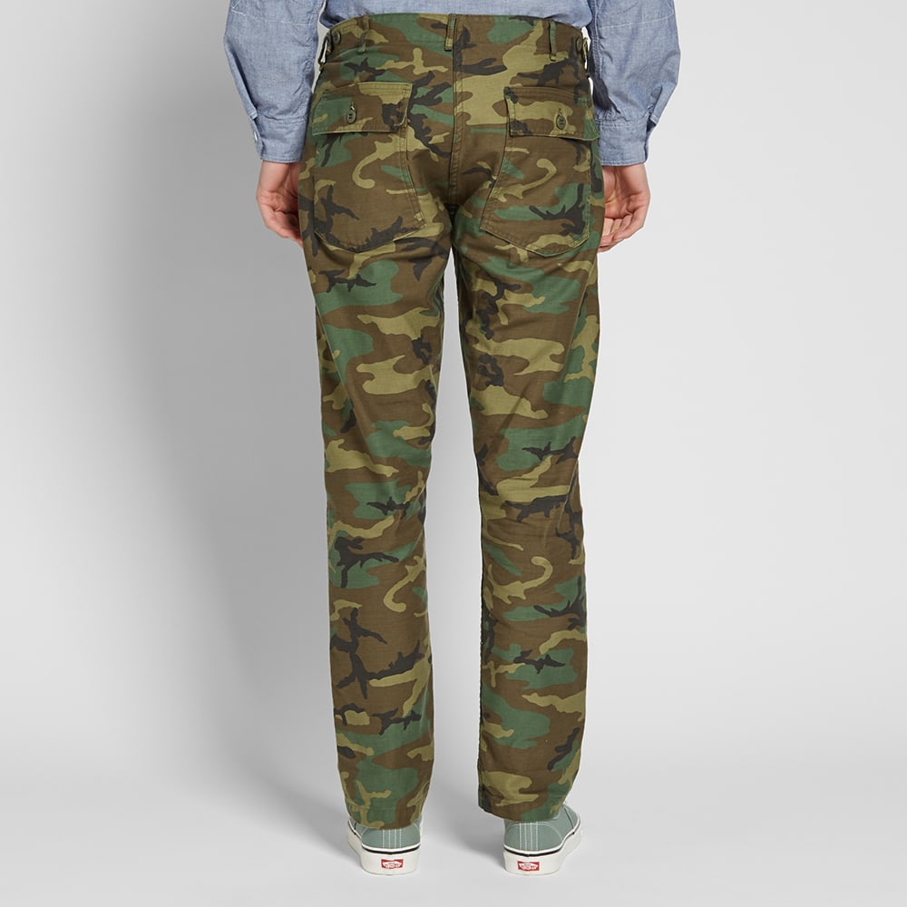 orSlow Slim Fit US Army Fatigue Pant Woodland Camo END. (SG)