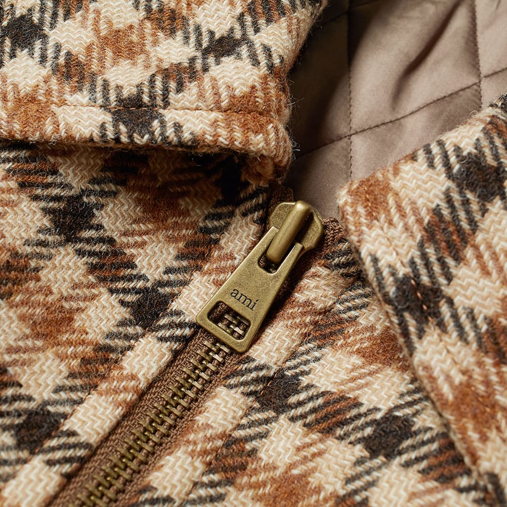 AMI ALEXANDRE MATTIUSSI AMI Wool Check Blouson