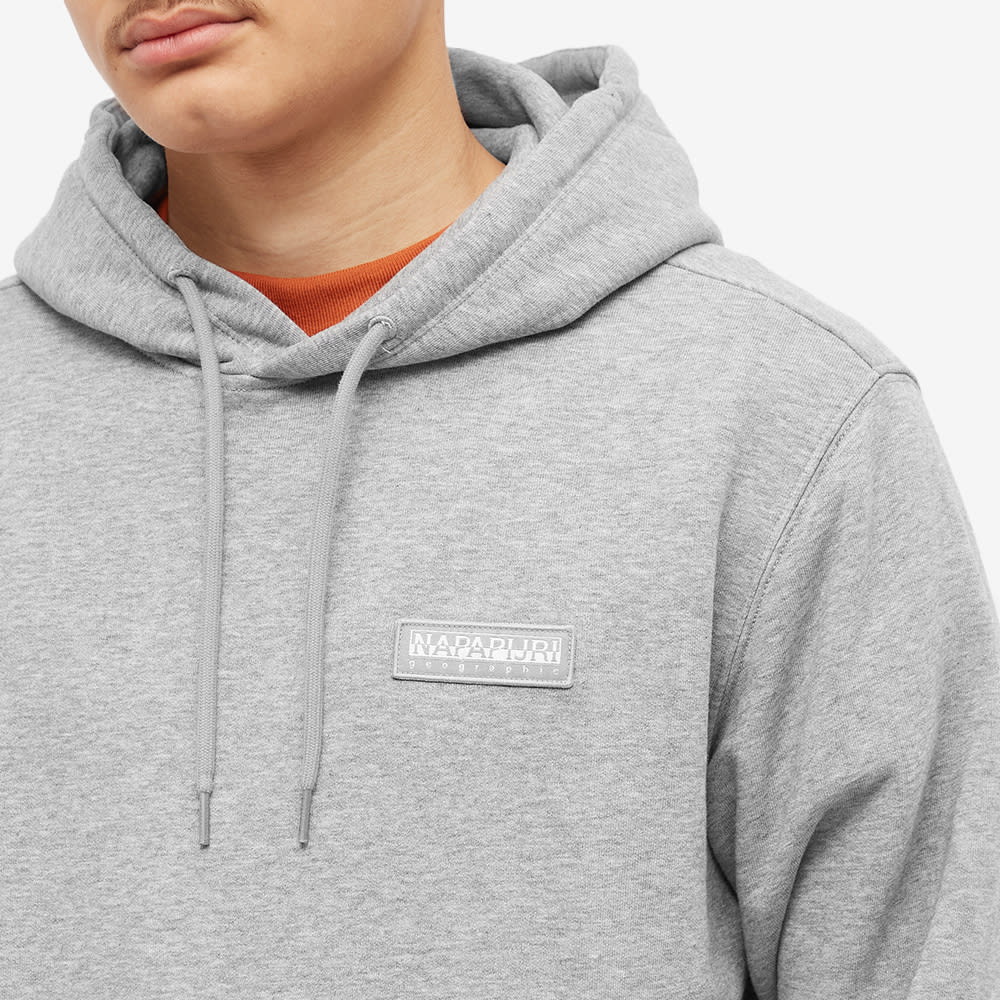 Napapijri Patch Logo Hoody Grey | END. (US)