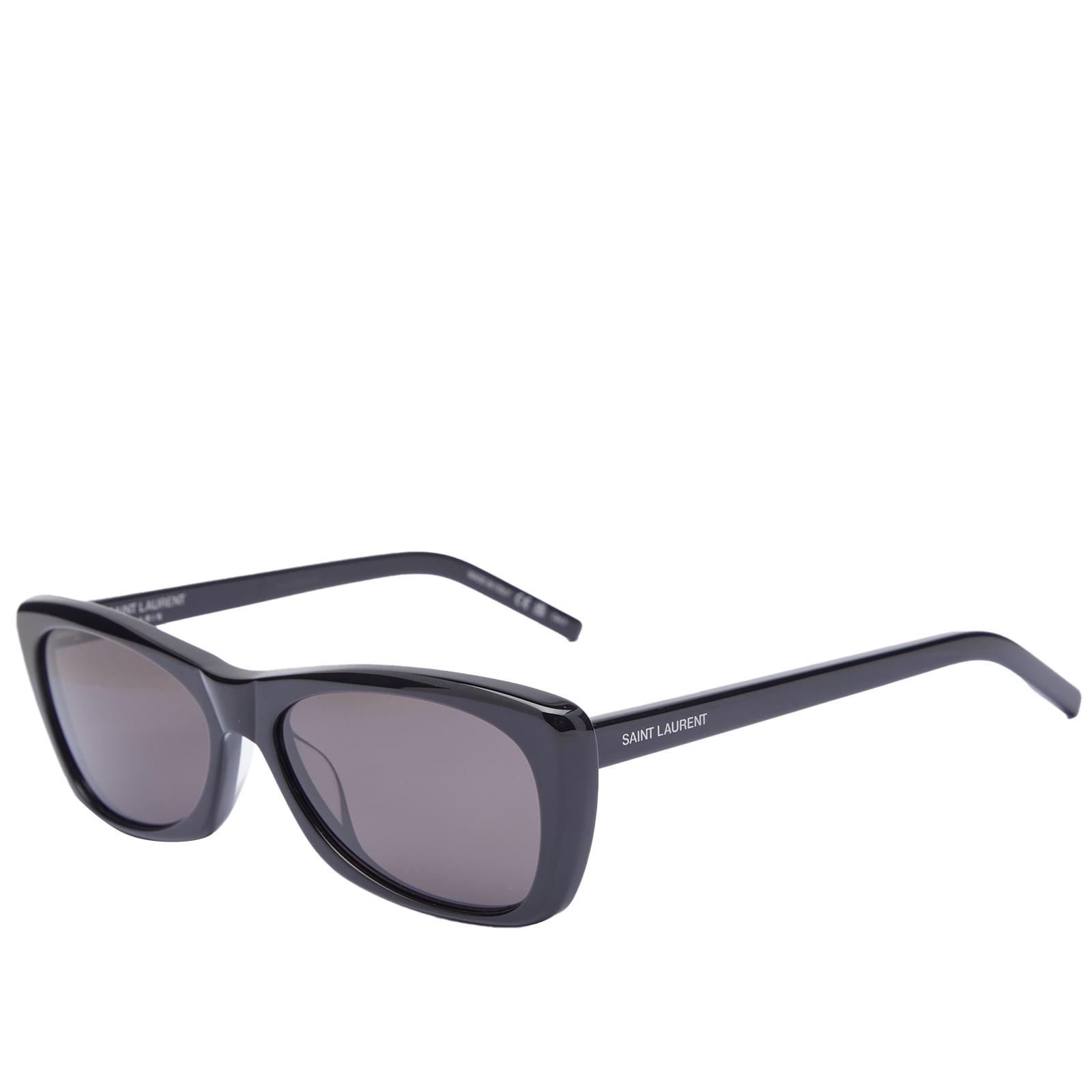 Saint Laurent SL613 001 Cat Eye Sunglasses - Black SL M143 Saint Laurent Sunglasses 001 Shiny Black - eye-oo.com main image 4