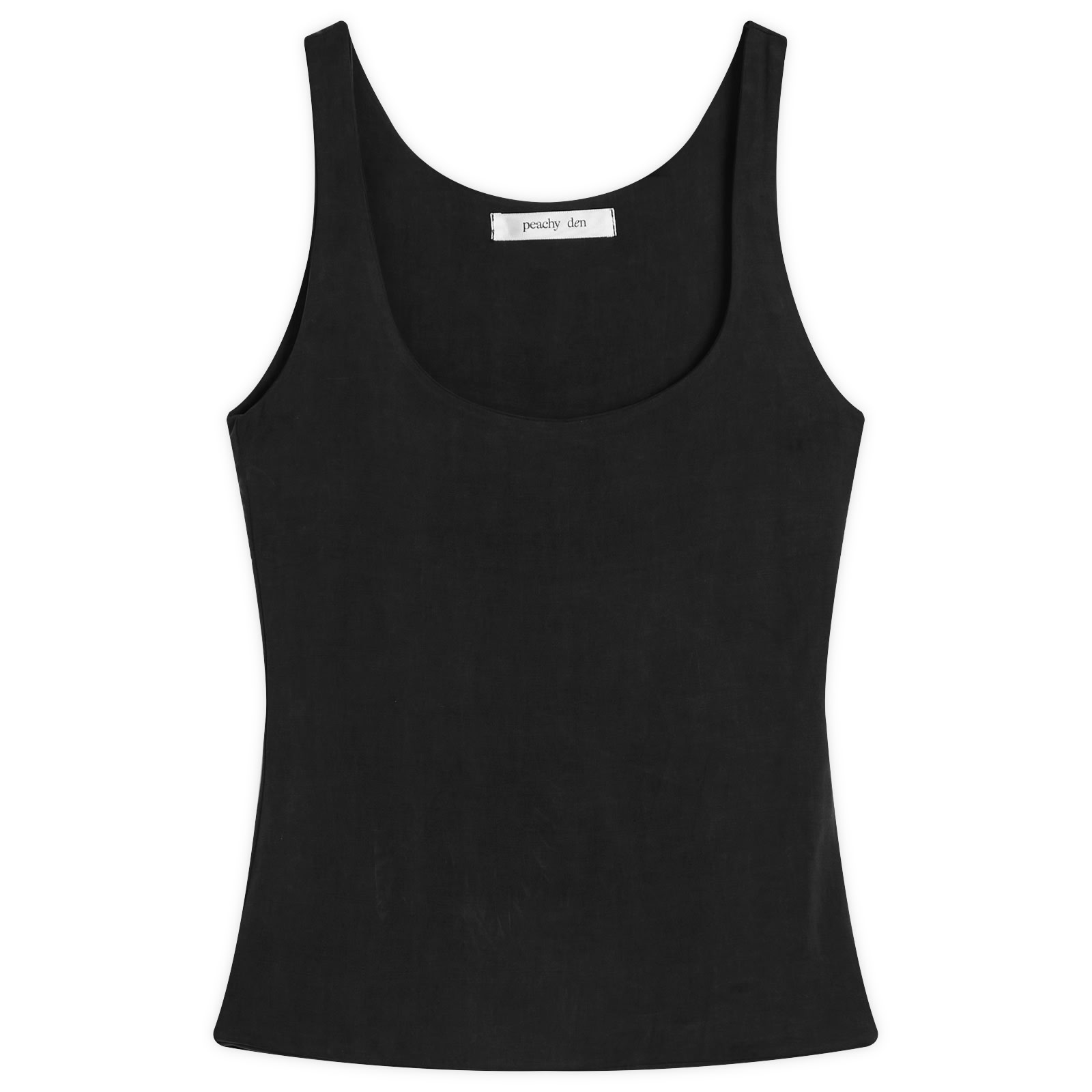 Peachy Den Women's Kylie Vest Top in Graphite, Size X-Large 