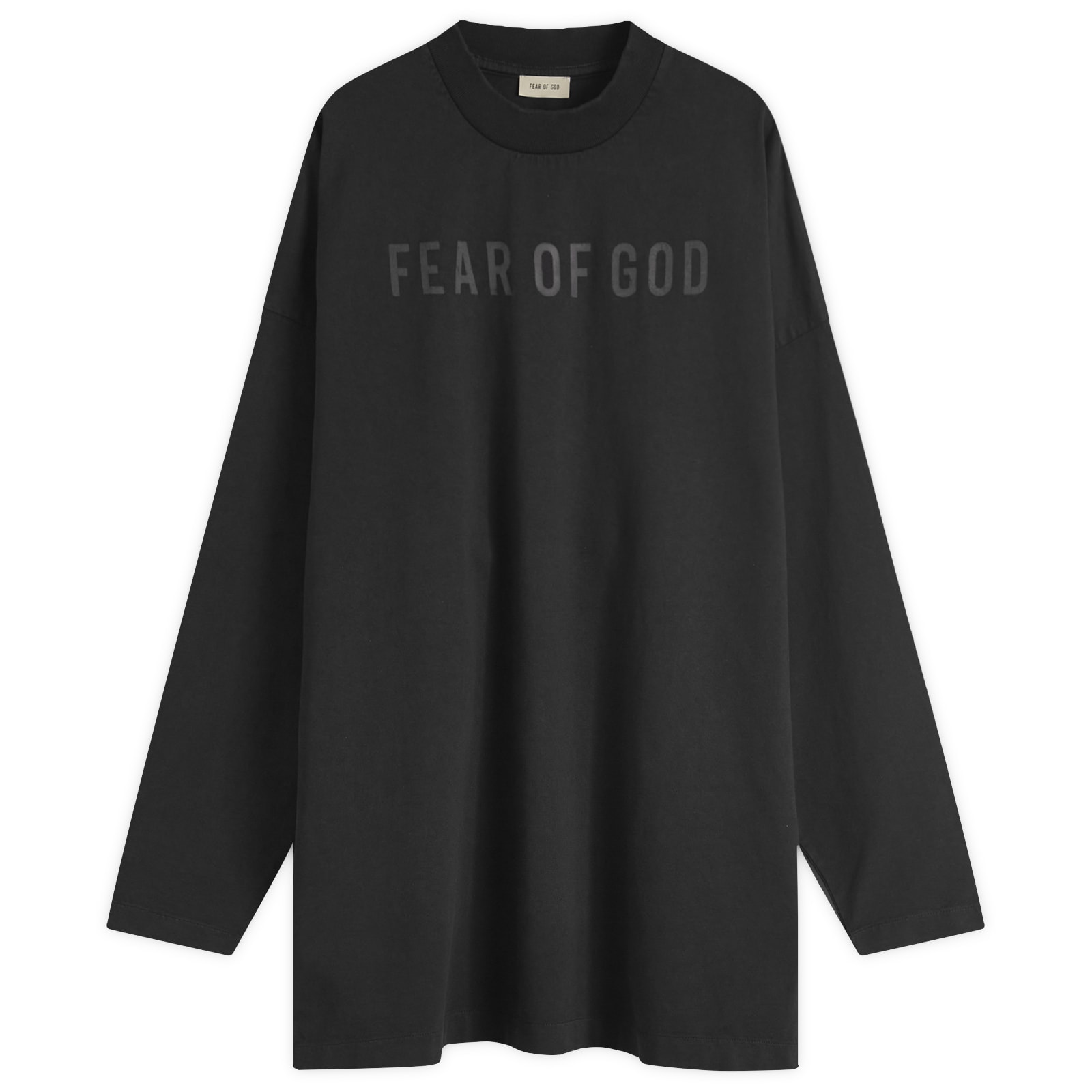 【関税&送料込】Fear Of God Long-Sleeved Thunderbird T-Shirt Fear of God Long Sleeve Thunderbird Logo T-Shirt Black | END