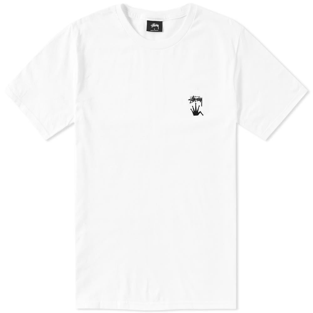 Stussy Stock Crown Tee White | END.