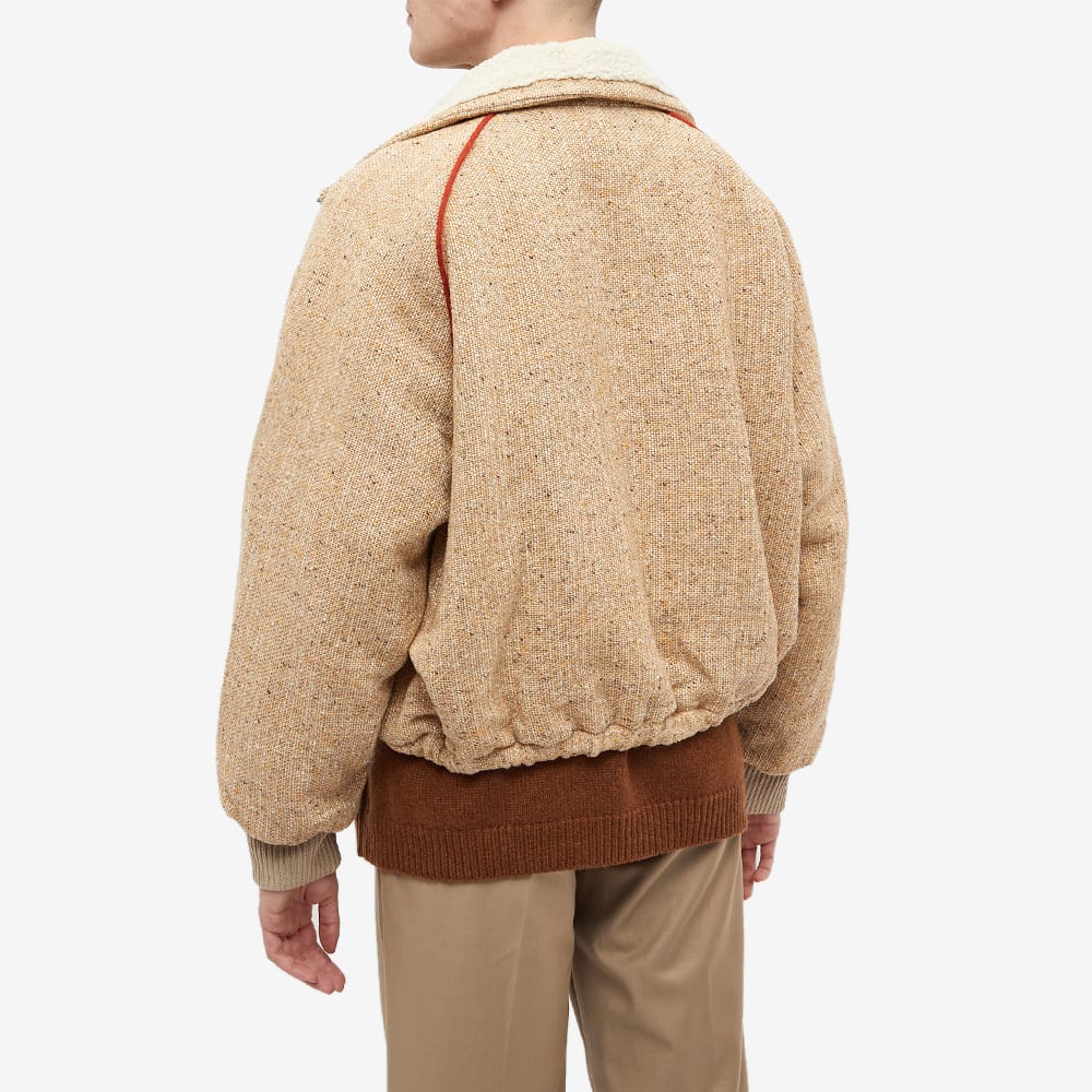 Acne Studios Ogust Donegal Jacket Light Beige END. (CA)