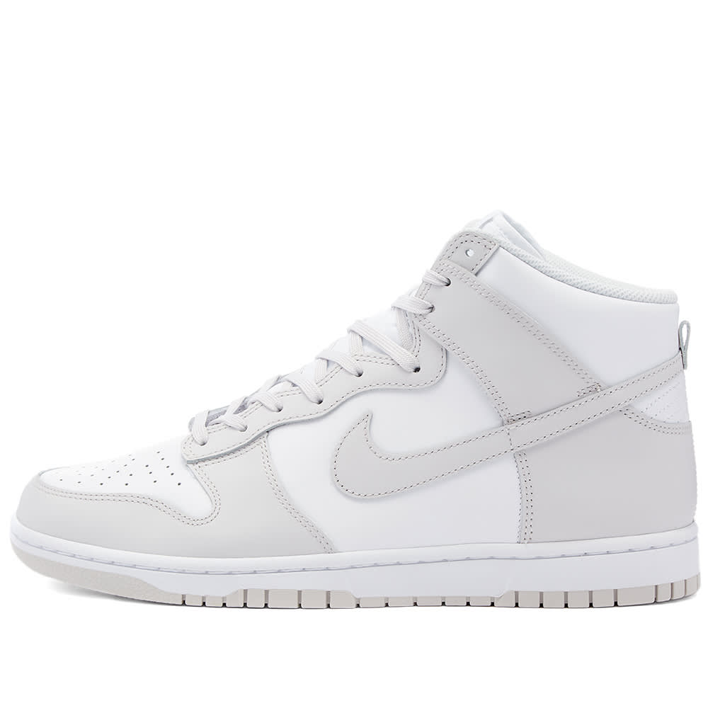 Nike Dunk Hi Retro White, Vast Grey & White | END. (ES)