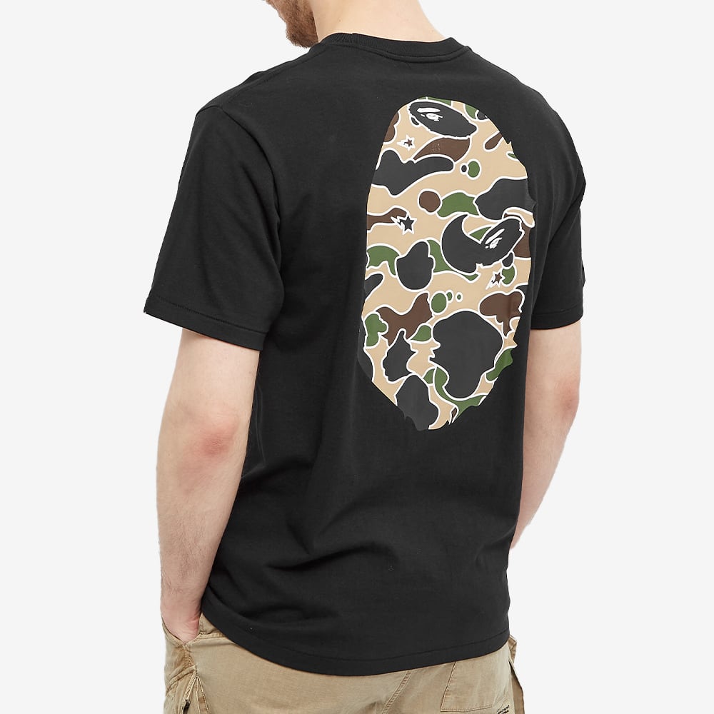 bape camo head tee