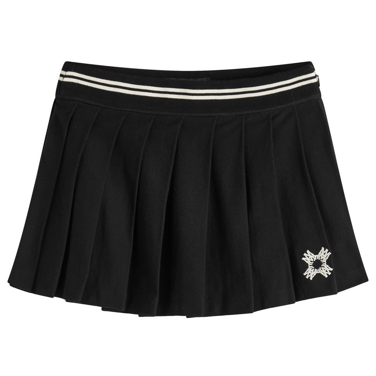 【関税込み】Amiri Pleated mini skirt AMIRI Pleated Mini Skirt Black | END. (US)