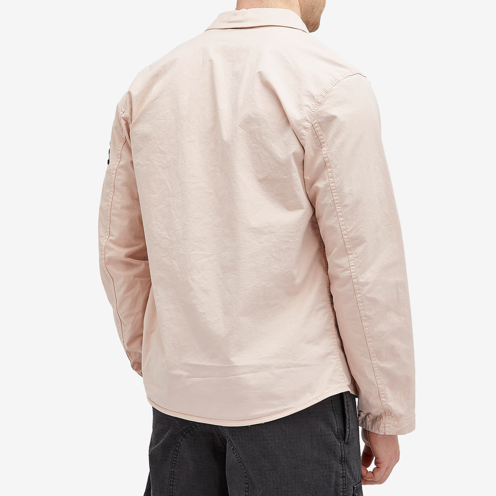 Stone Island Men's Supima Cotton Twill Stretch-TC Button Shirt