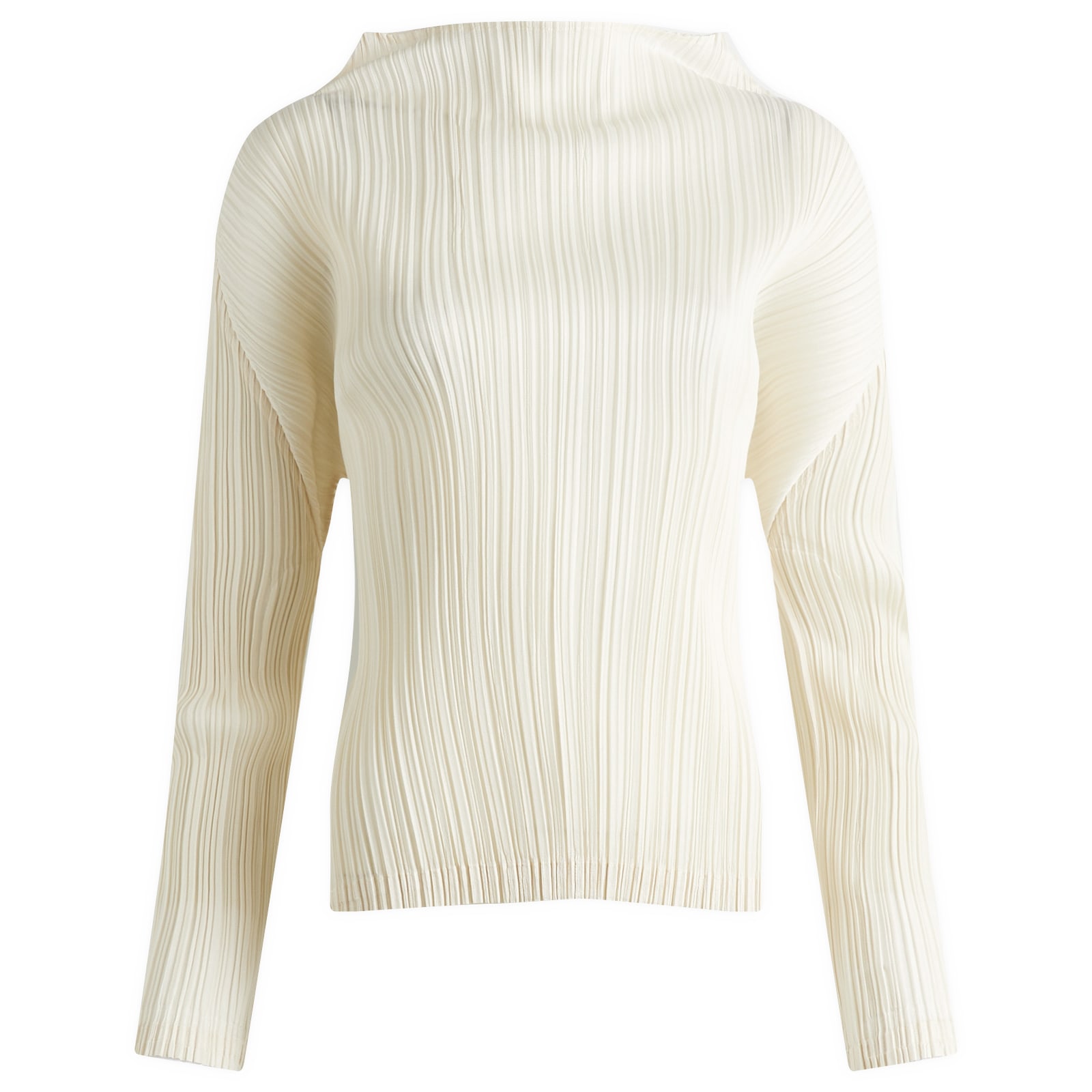 Pleats Please Issey Miyake Mellow Pleats Top in Light Purple