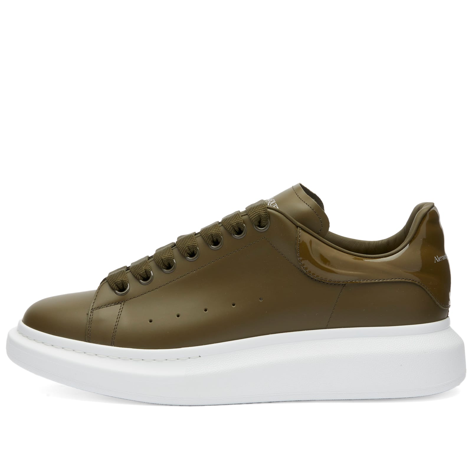 スニーカー Oversize Sneakers - Alexander McQueen - Leather - Khaki Oversized Sneakers - Alexander McQueen - Leather - Khaki