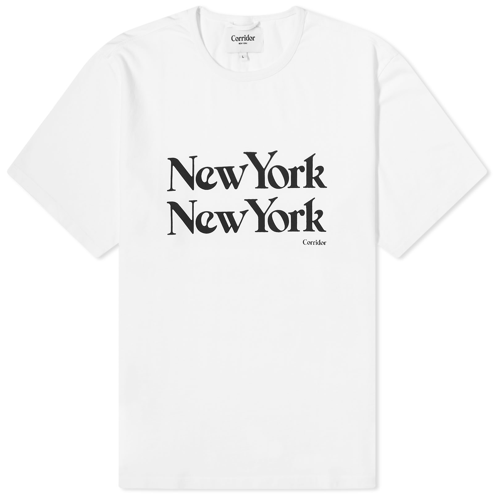 Corridor New York New York T-Shirt White | END. (CA)