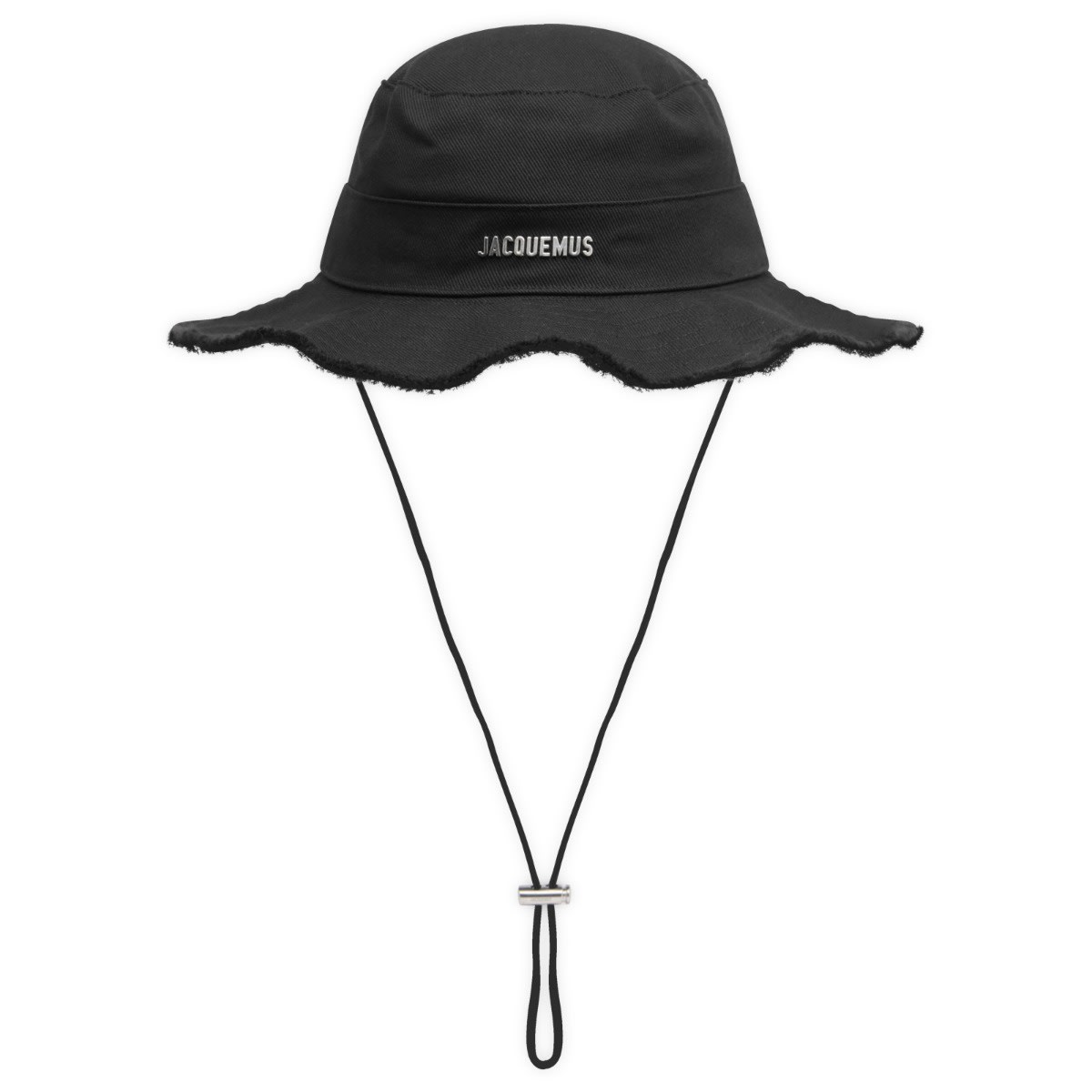 Jacquemus Men's Le Bob Artichaut Bucket Hat Black - Curated Menswear