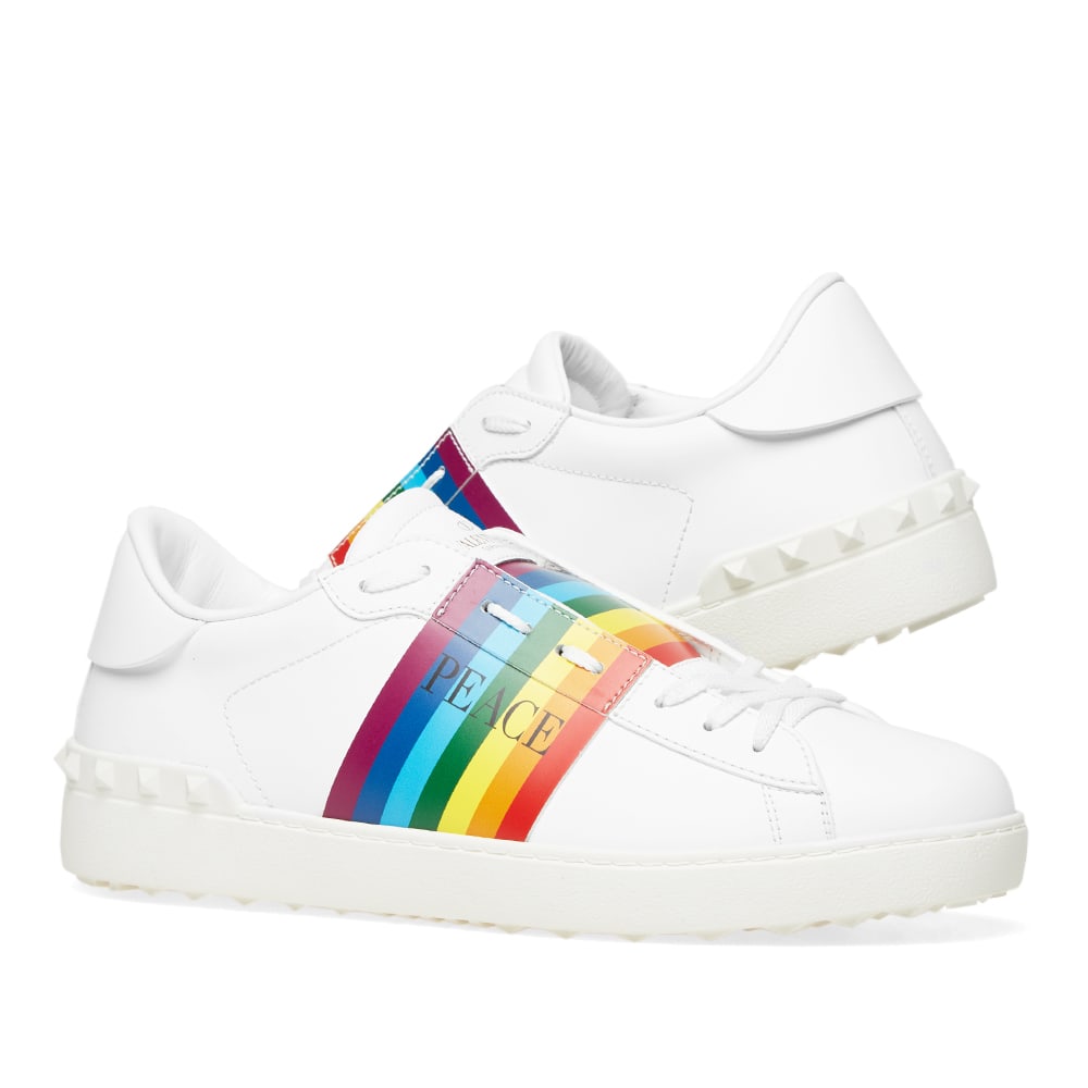 Valentino rainbow sneakers Clearance