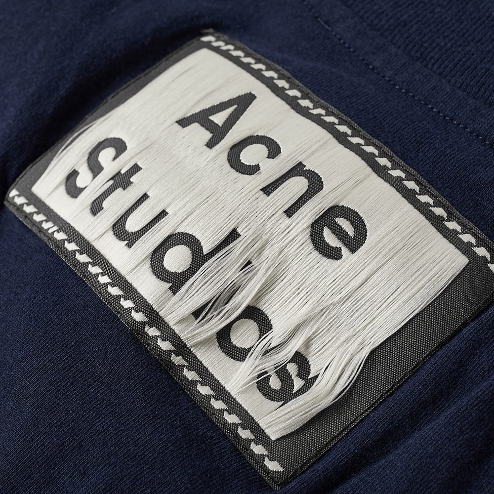 Acne Studios Emeril Reverse Label Tee Navy Blue | END. (ES)