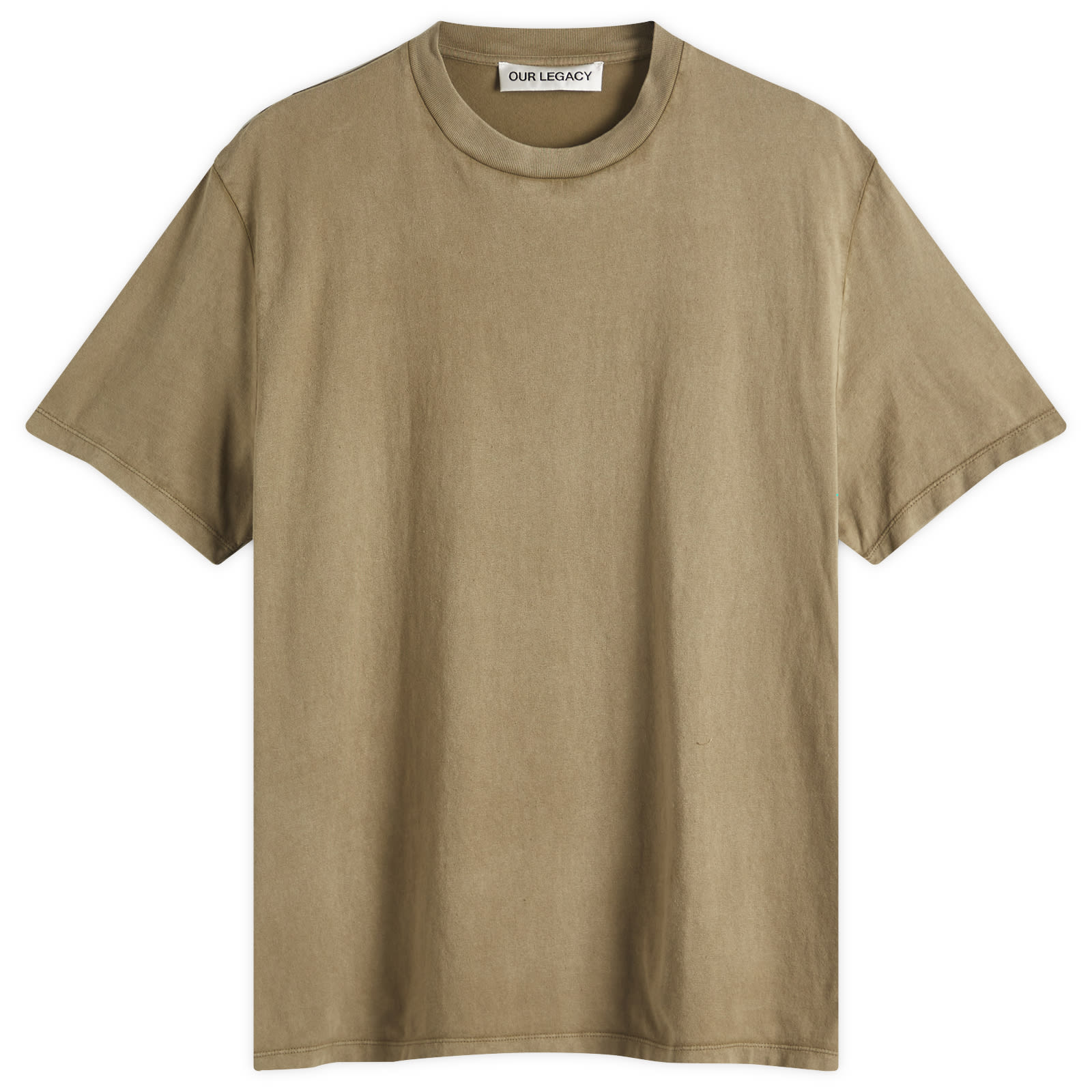 Tシャツ・カットソー OUR LEGACY Men T-shirt Olive M2256BC Cavalry Olive Our Legacy Box T-shirt Cavalry Olive Legacy Jersey | REVERSIBLE