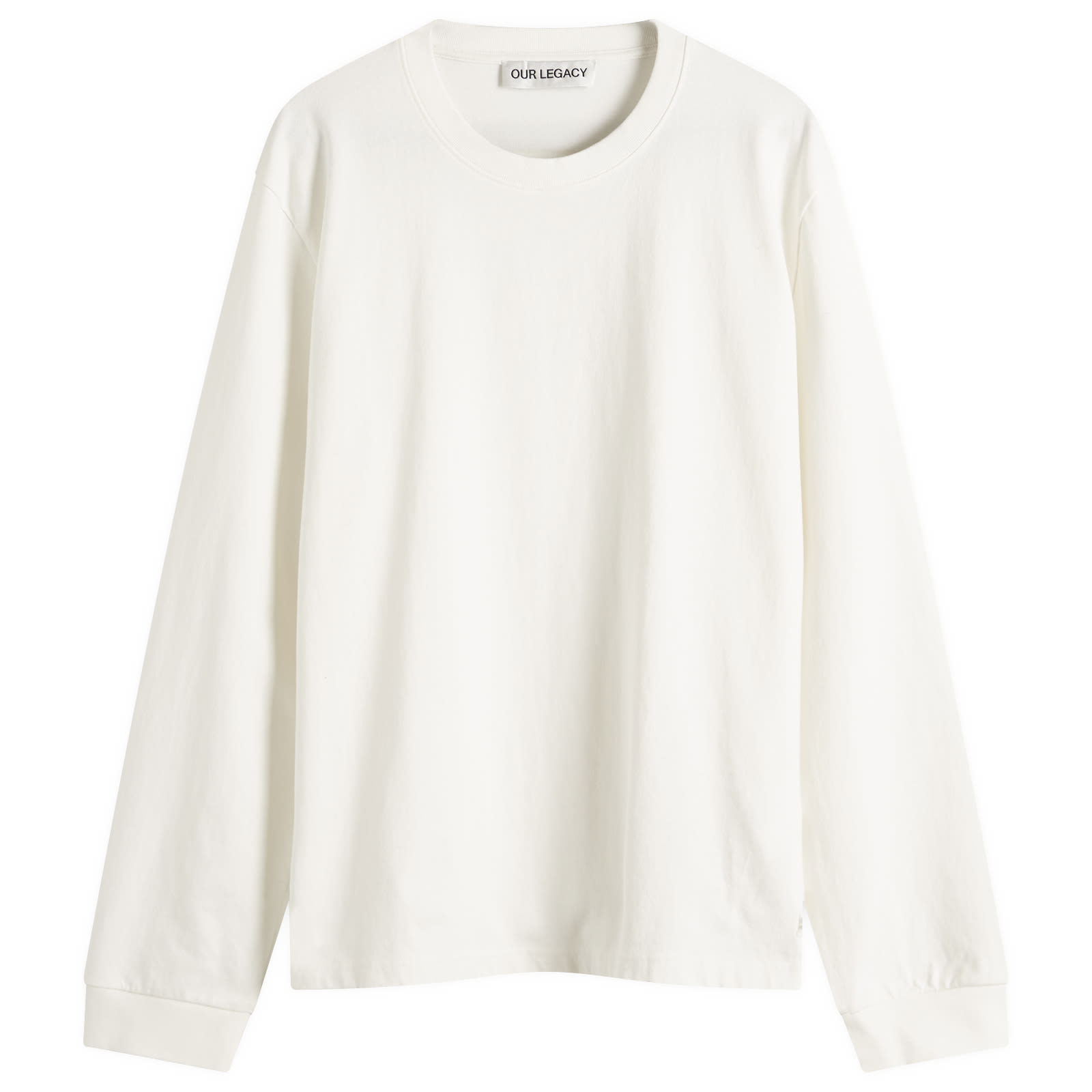 Our Legacy Men's Raw White Band Jersey Tour Longsleeve 48 (M)