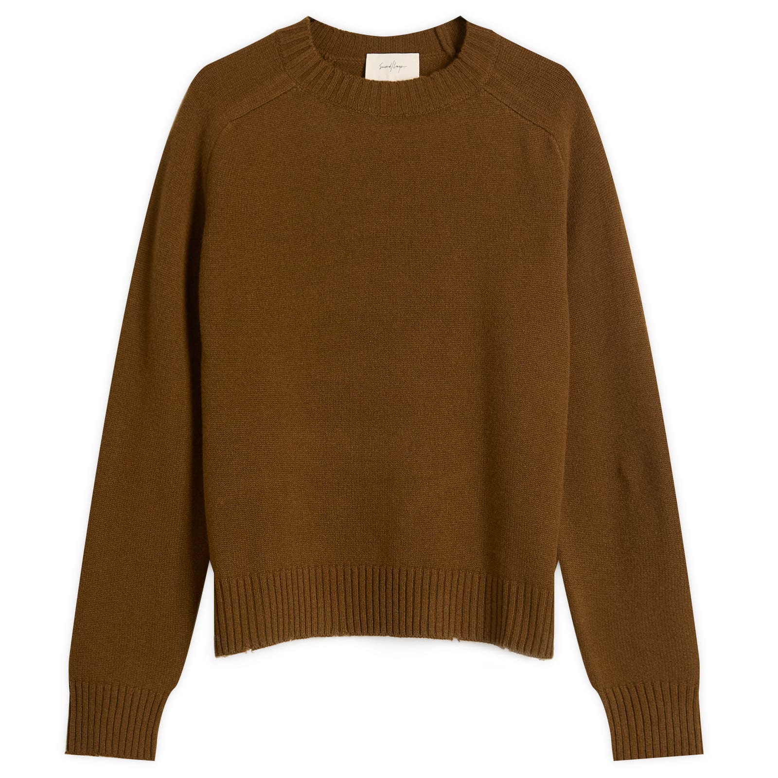 Second/Layer Men’s Distressed Jumper Brown