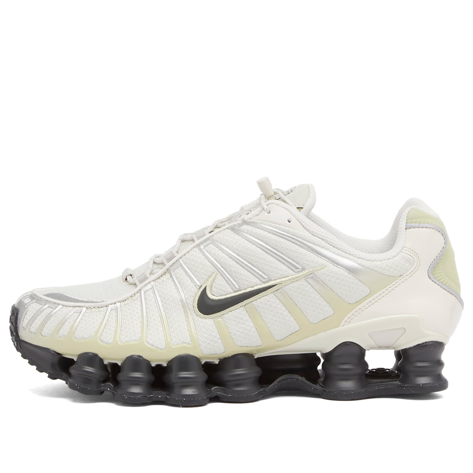 スニーカー Nike Shox TL ND W Sneaker Bone, Olive & Silver Nike Shox TL ND W Sneaker Bone, Olive & Silver | END. (US)